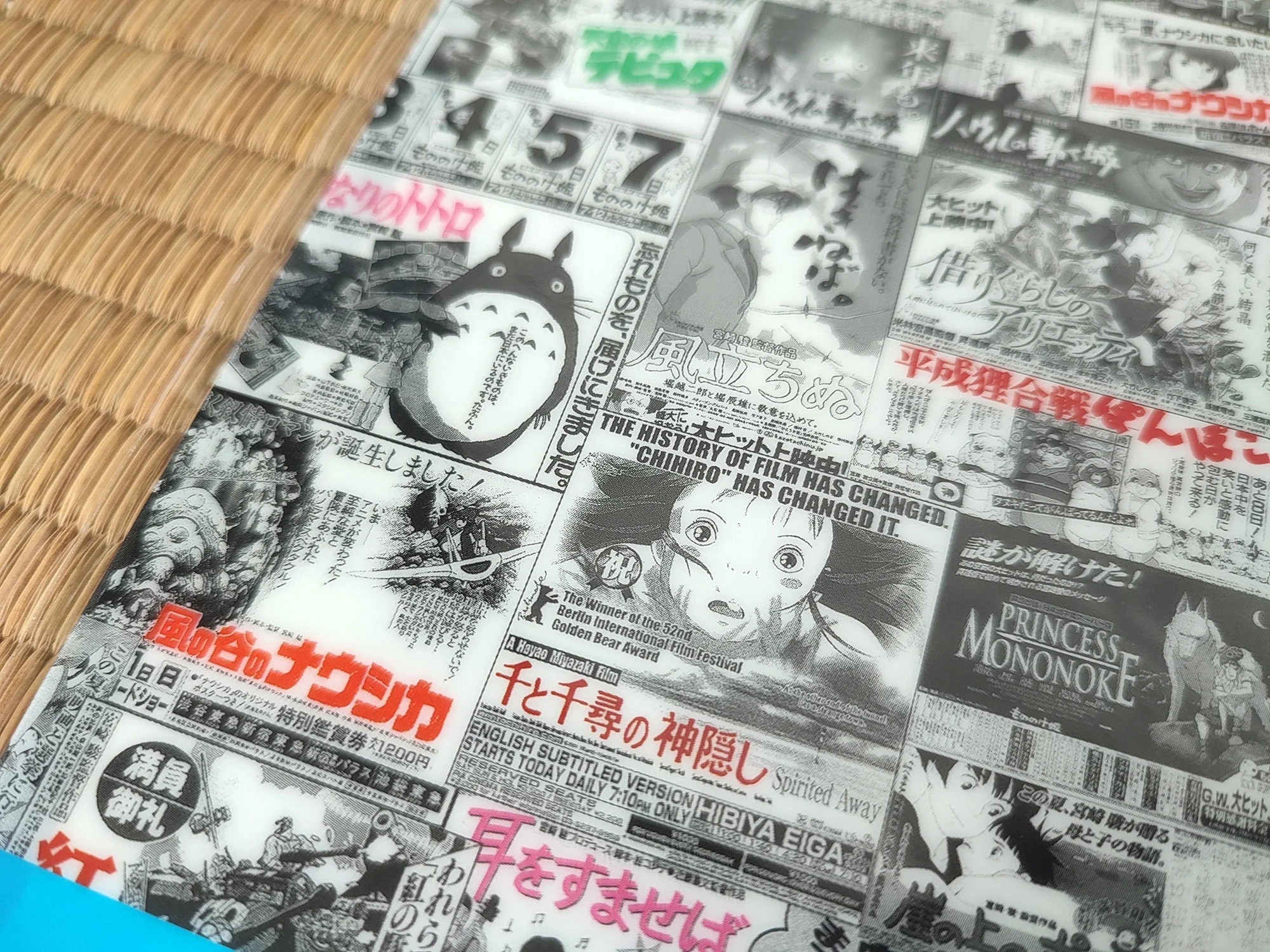 Official Ghibli Wall Art Picture/Folder • Howl, Totoro, Kikis Delivery, Mononoke, Spirited Away, Whispering Clear File - Image 7