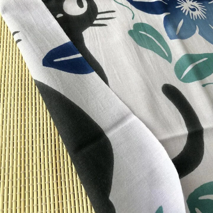 Official Ghibli Wall Hanging Hand-dyed • Kikis Delivery Service Tenugui/Wall Decor/Tapestry/Interior Decoration - Image 4