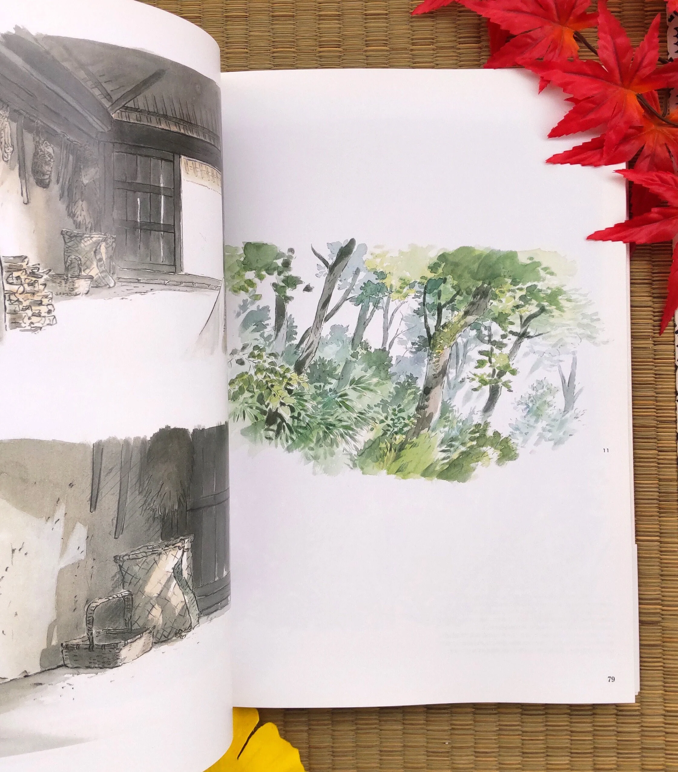 Official Studio Ghibli Artbook • The Tale of the Princess Kaguya Anime • Japanese Painting Art Book • Ghibli Gift - Image 3