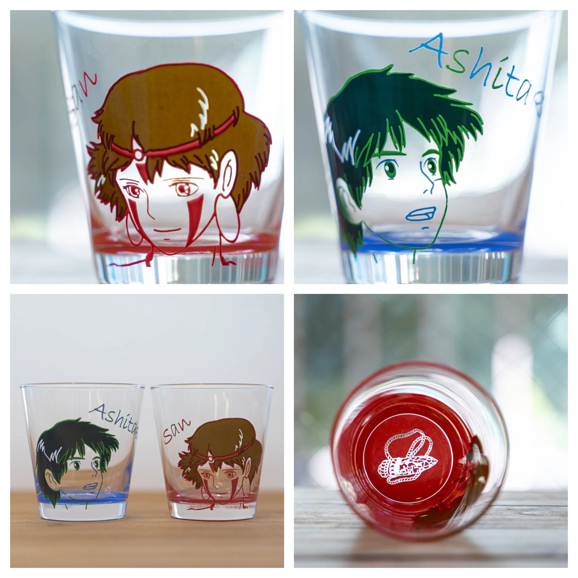 Set of 2 Official Ghibli Glass/Cup • Spirited Away, Howls Moving Castle, Mononoke, Laputa, Whisper of the Heart Tableware/Glassware Gift - Image 5