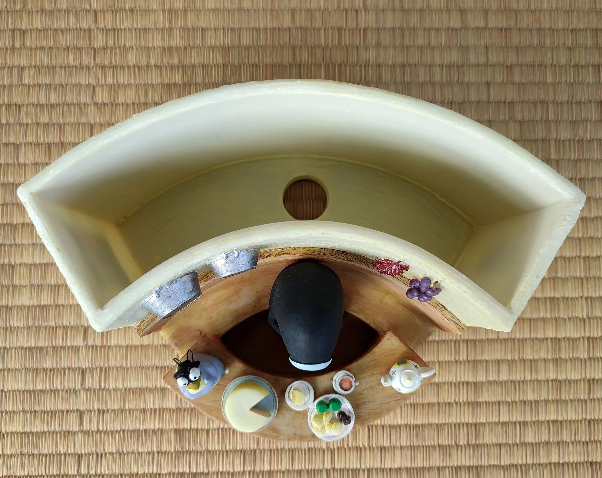 Vintage* Official Ghibli Spirited Away Planter/Diorama • No Face Pot/Vase/Holder/Home Decor/Interior Design - Image 6