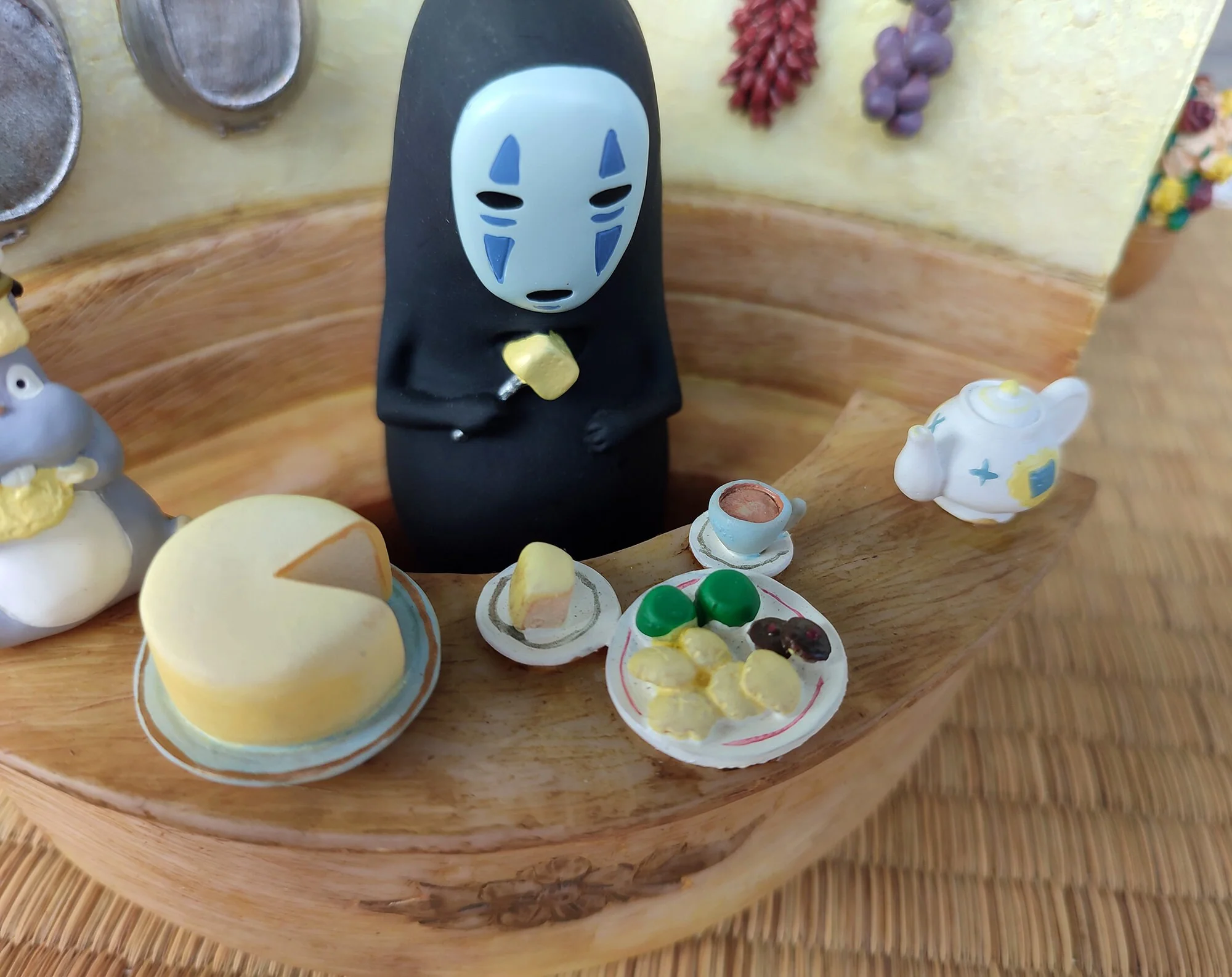 Vintage* Official Ghibli Spirited Away Planter/Diorama • No Face Pot/Vase/Holder/Home Decor/Interior Design - Image 7