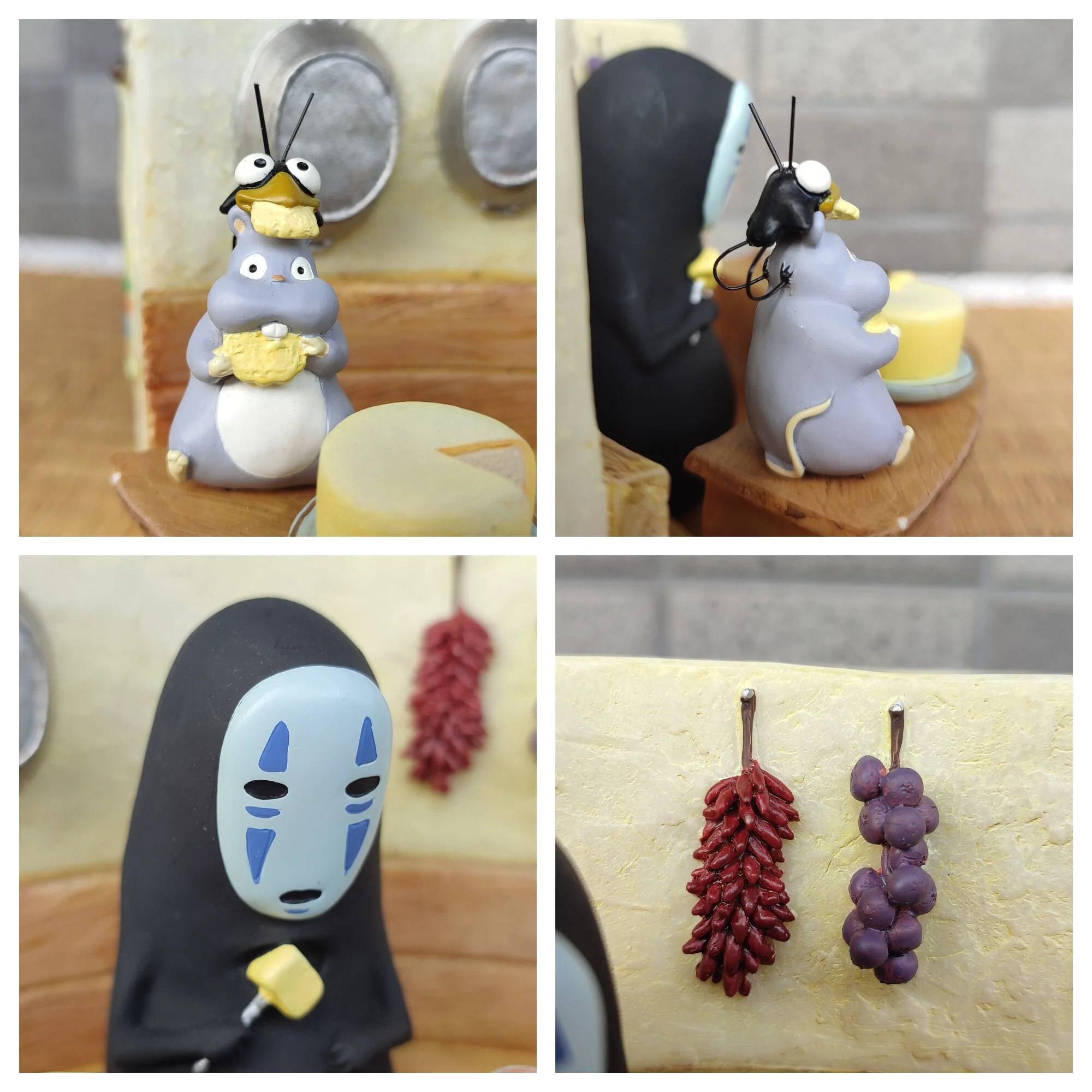 Vintage* Official Ghibli Spirited Away Planter/Diorama • No Face Pot/Vase/Holder/Home Decor/Interior Design - Image 9