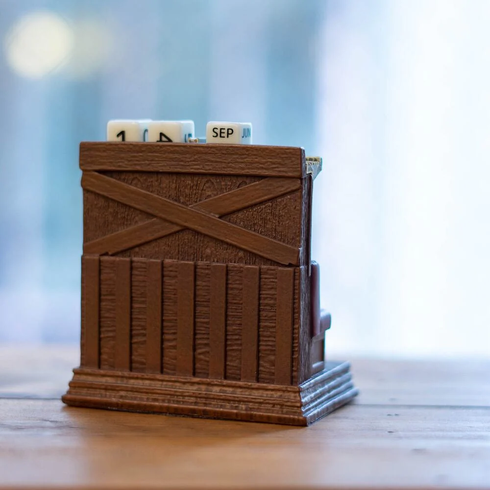 Official Studio Ghibli Spirited Away Perpetual Calendar with Dice, No Face Figure - Image 6