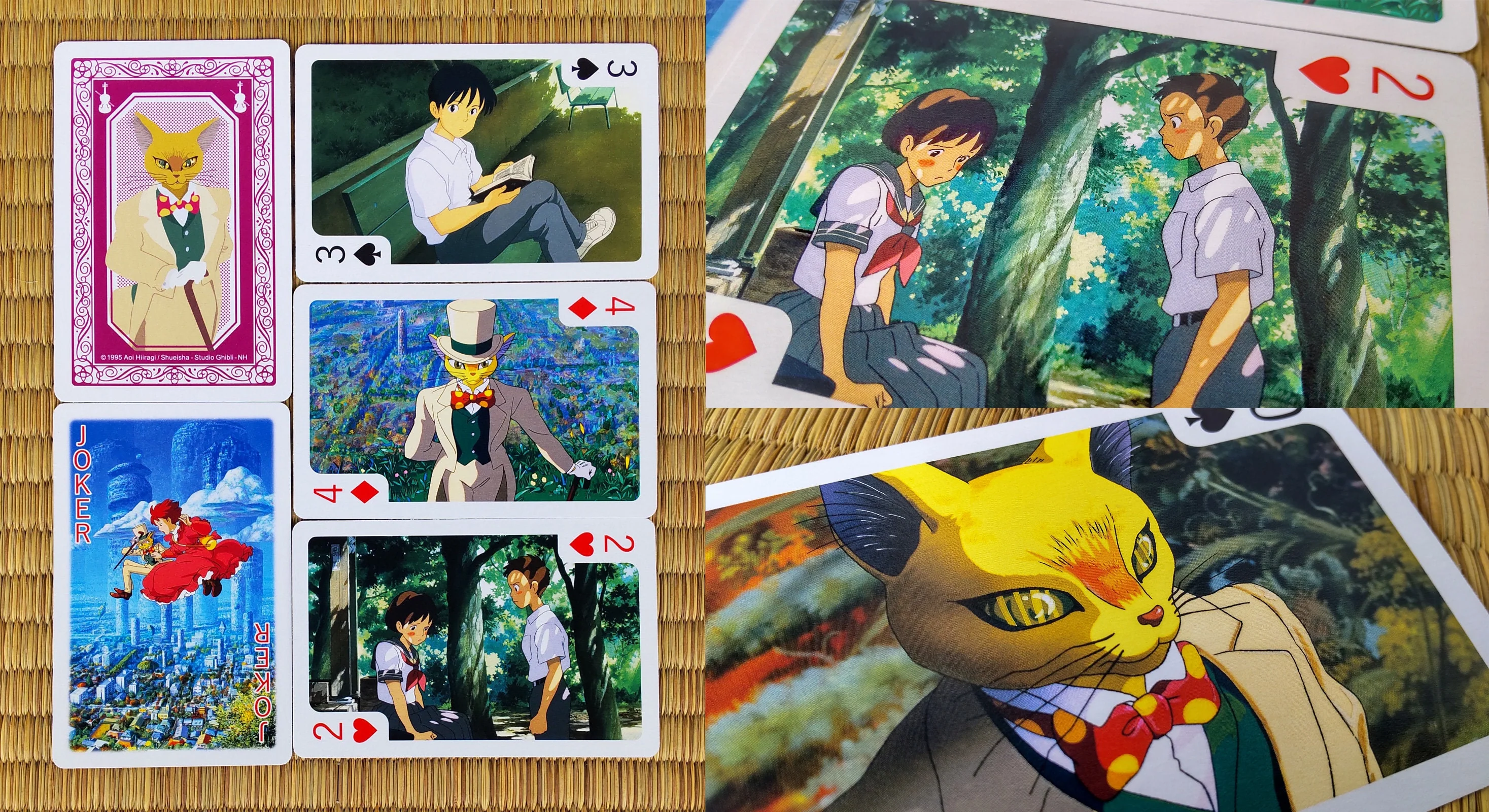 Official Ghibli 54 Playing Cards/Deck • Totoro, Laputa, Spirited Away, Mononoke, Kikis Delivery, Ponyo, Howl, Whisper - Image 9