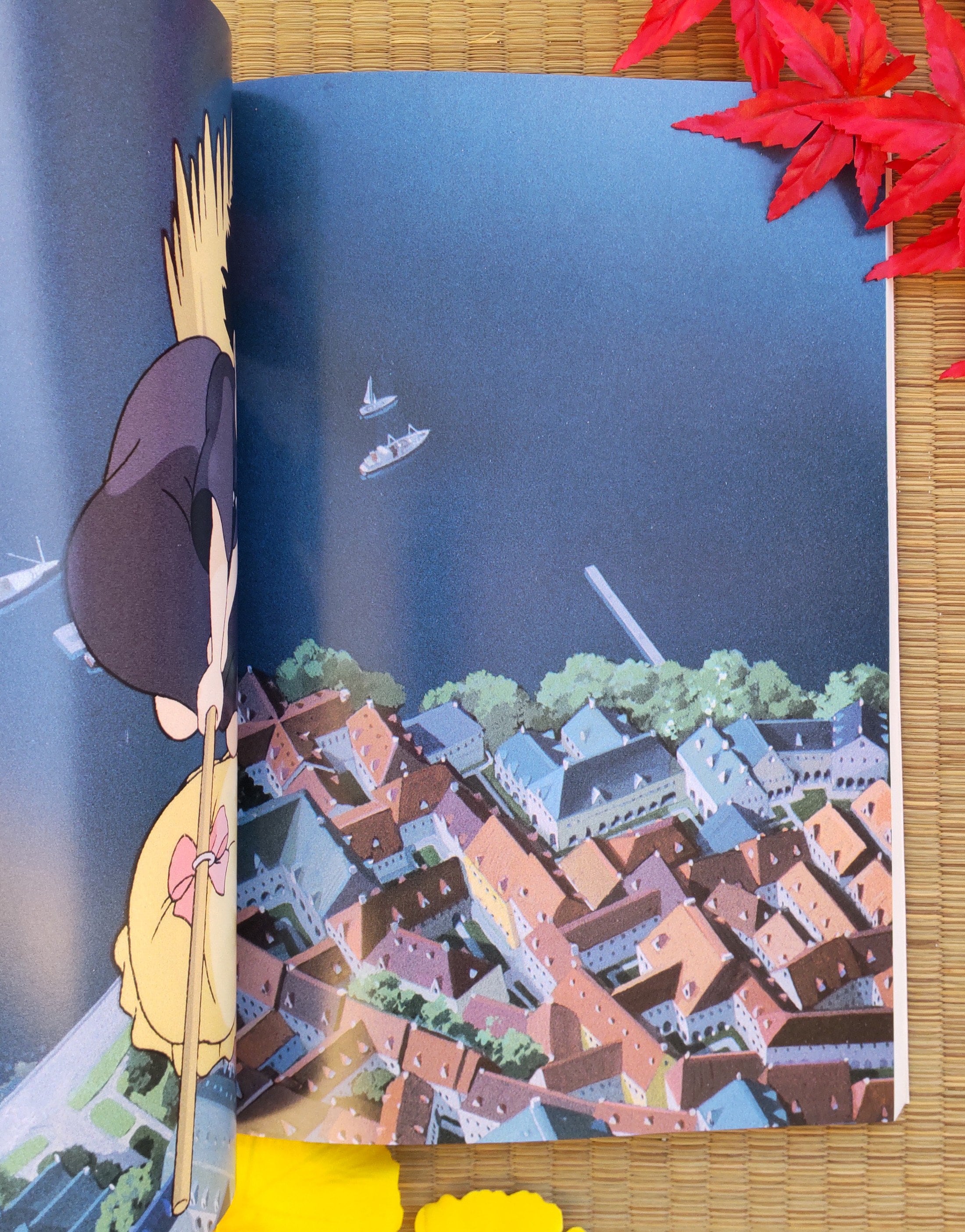 Vintage* Official Ghibli Kiki Artbook • Kikis Delivery Service Painting Art Book • Jiji Gigi Japanese Anime - Image 4