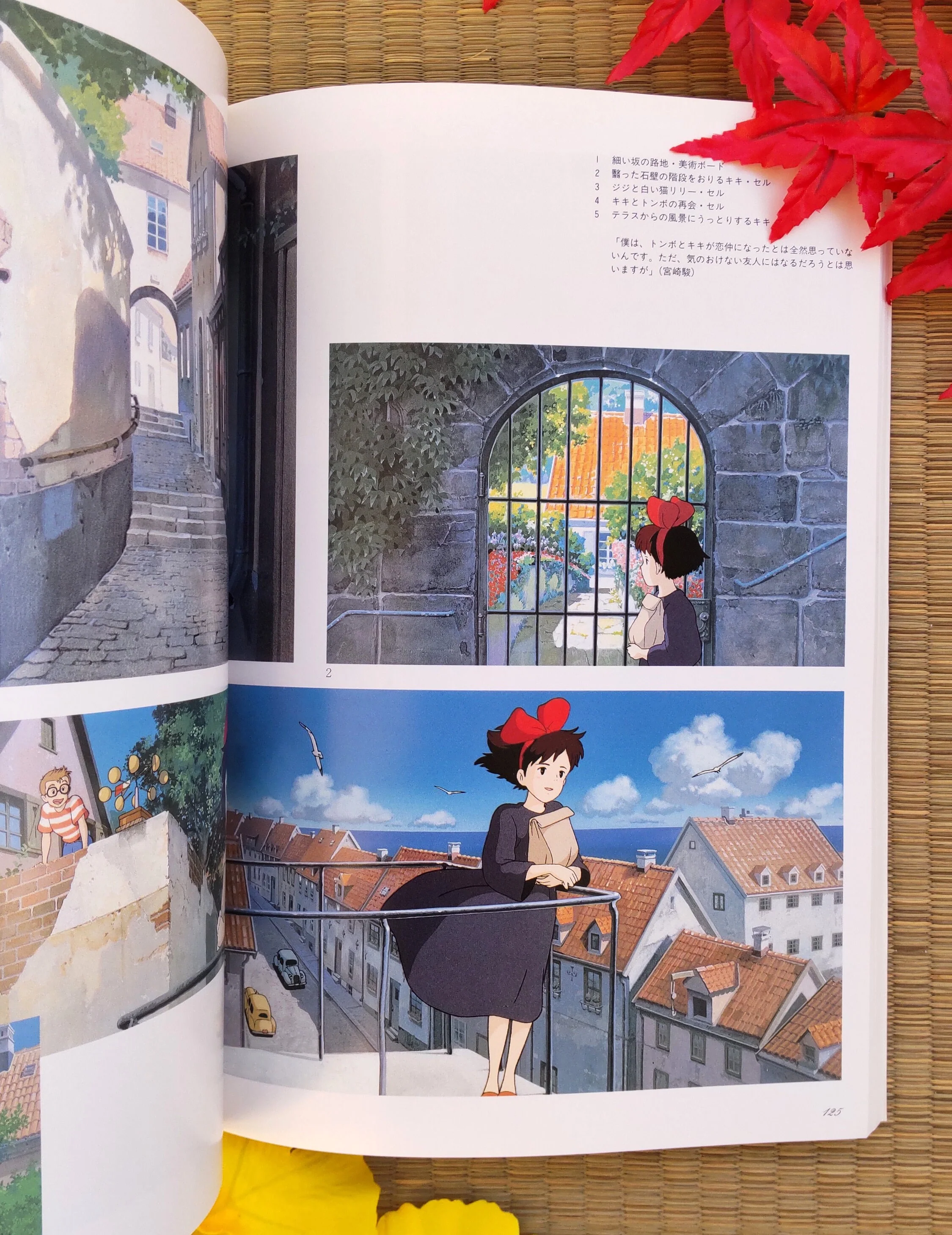 Vintage* Official Ghibli Kiki Artbook • Kikis Delivery Service Painting Art Book • Jiji Gigi Japanese Anime - Image 5