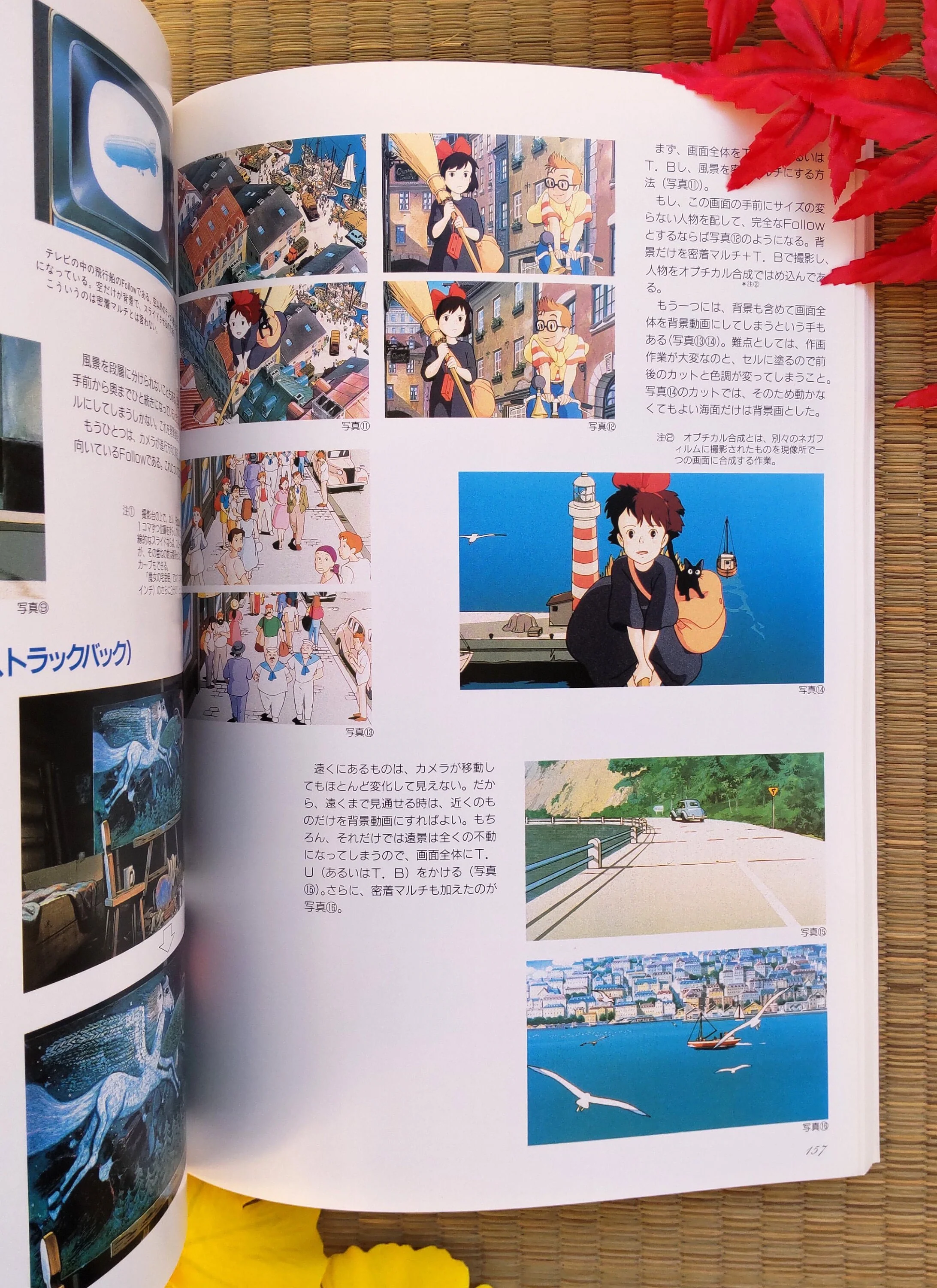 Vintage* Official Ghibli Kiki Artbook • Kikis Delivery Service Painting Art Book • Jiji Gigi Japanese Anime - Image 6