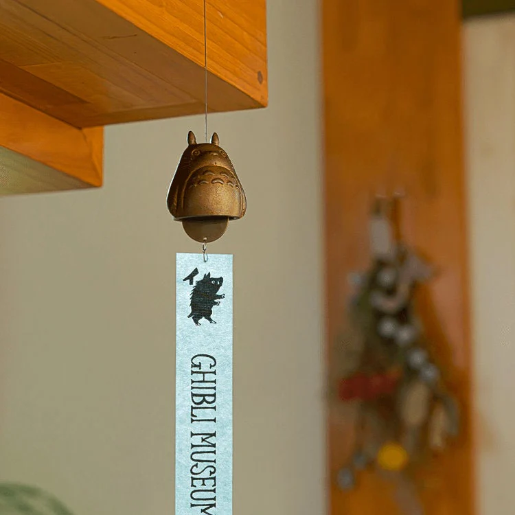 Official Ghibli My Neighbor Totoro Brass Wind Chime/Gardening Bell • Ghibli Museum Exclusive - Image 3