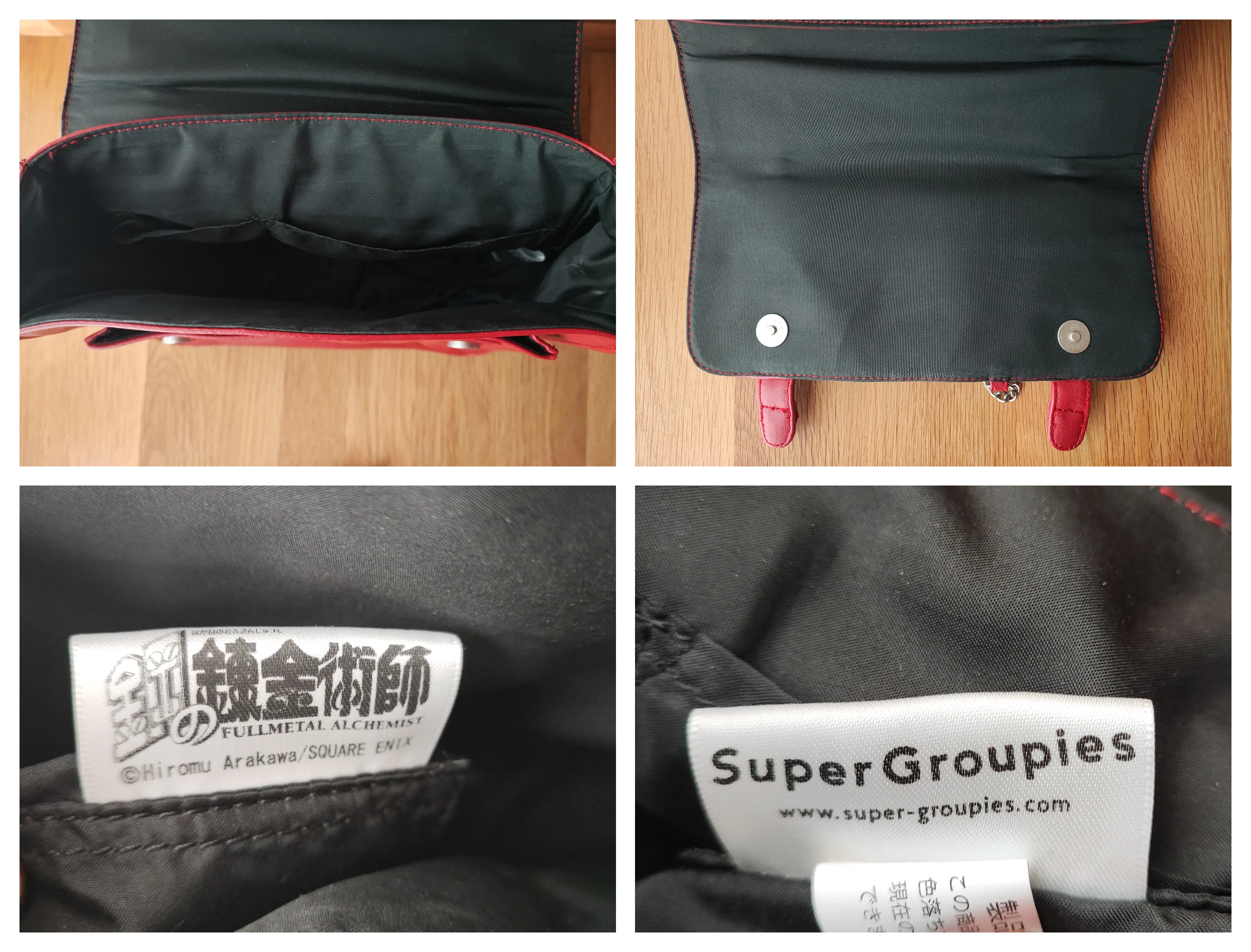 Vintage* Fullmetal Alchemist Shoulder Bag/Satchel • Super Groupies Merch - Image 9