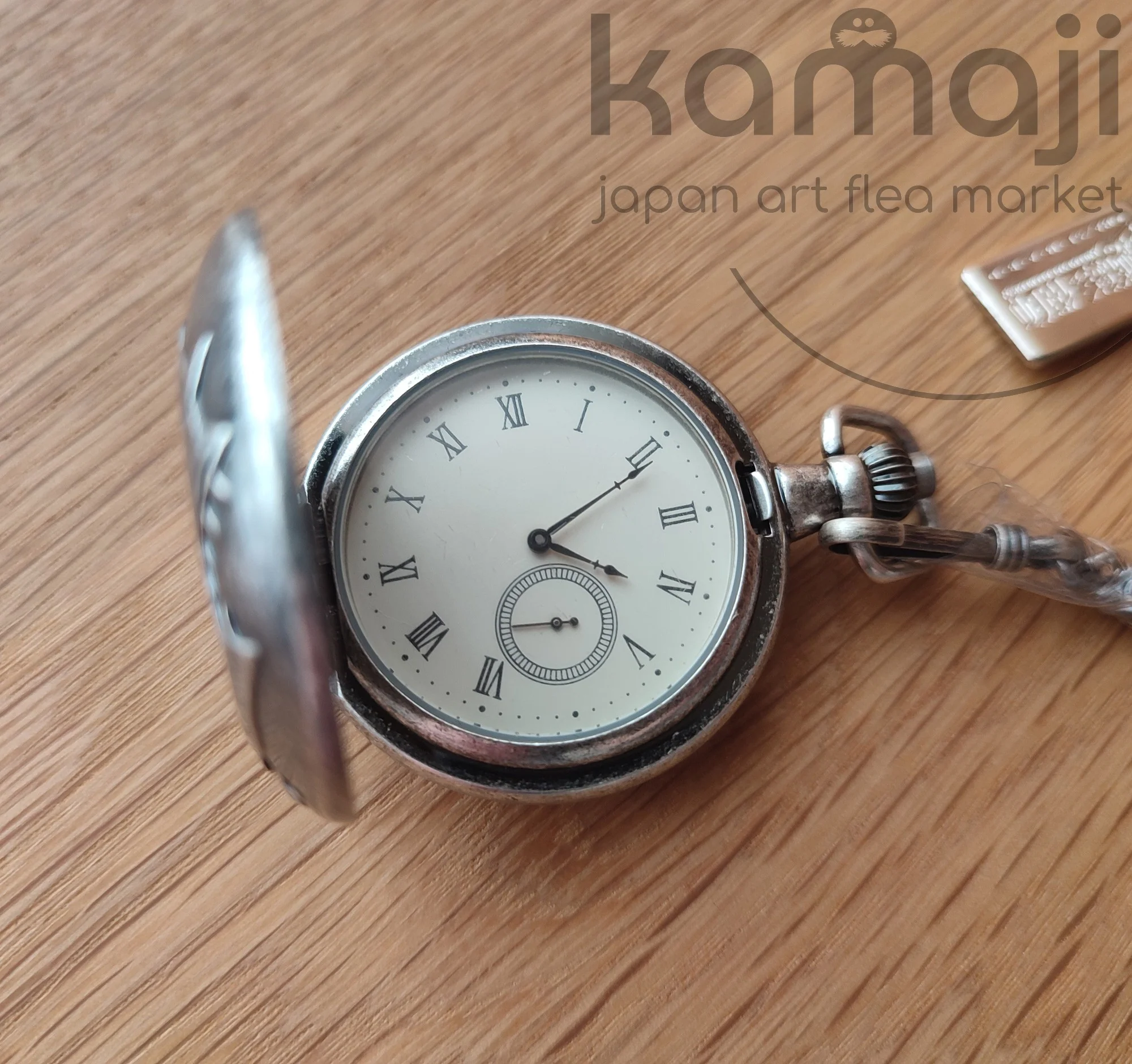 Vintage* Fullmetal Alchemist 925 Silver Pocket Watch • Hiromu Arakawa Manga • Square Enix - Image 5