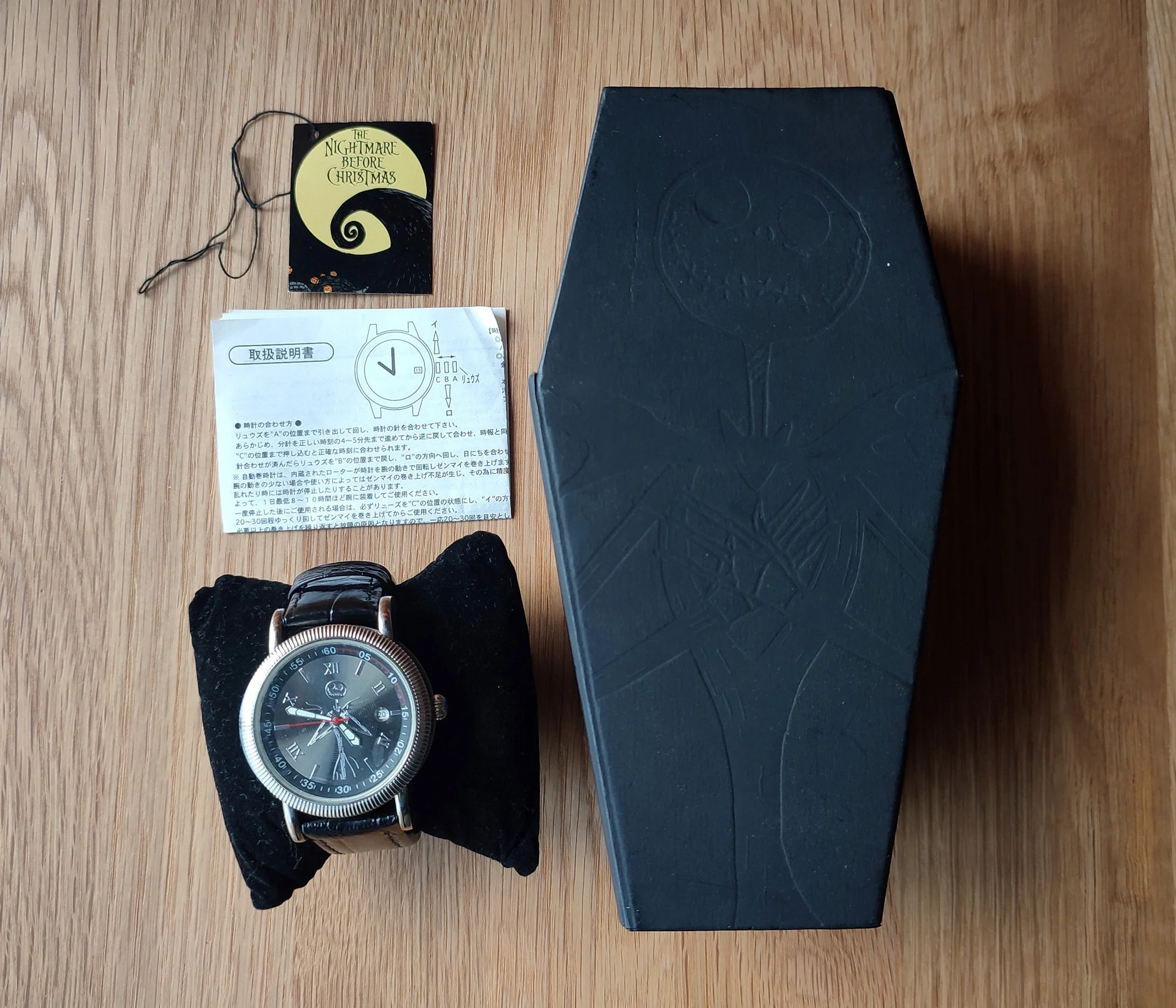 Vintage* Nightmare Before Christmas Wrist Watch • Official Disney Watches/Clock • Tim Burton Movie • Jack Skellington Christmas Gift - Image 8