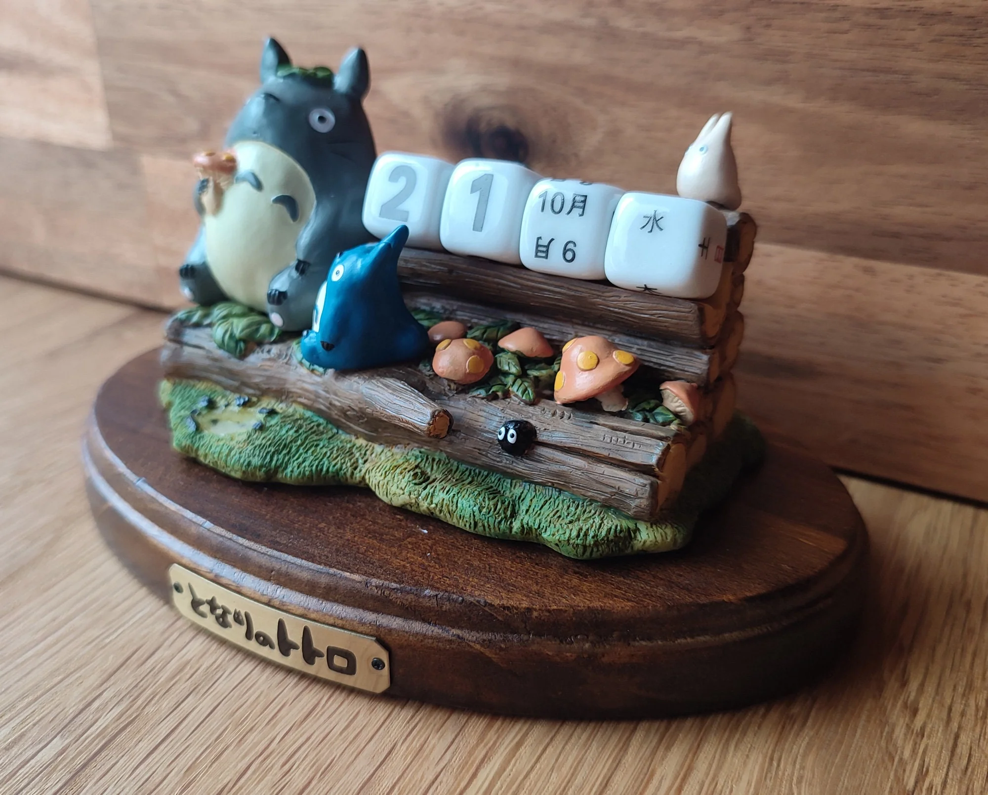 Vintage* Official Ghibli Perpetual Dice Calendar Figure • My Neighbor Totoro Home Decor/Interior Diorama - Image 3