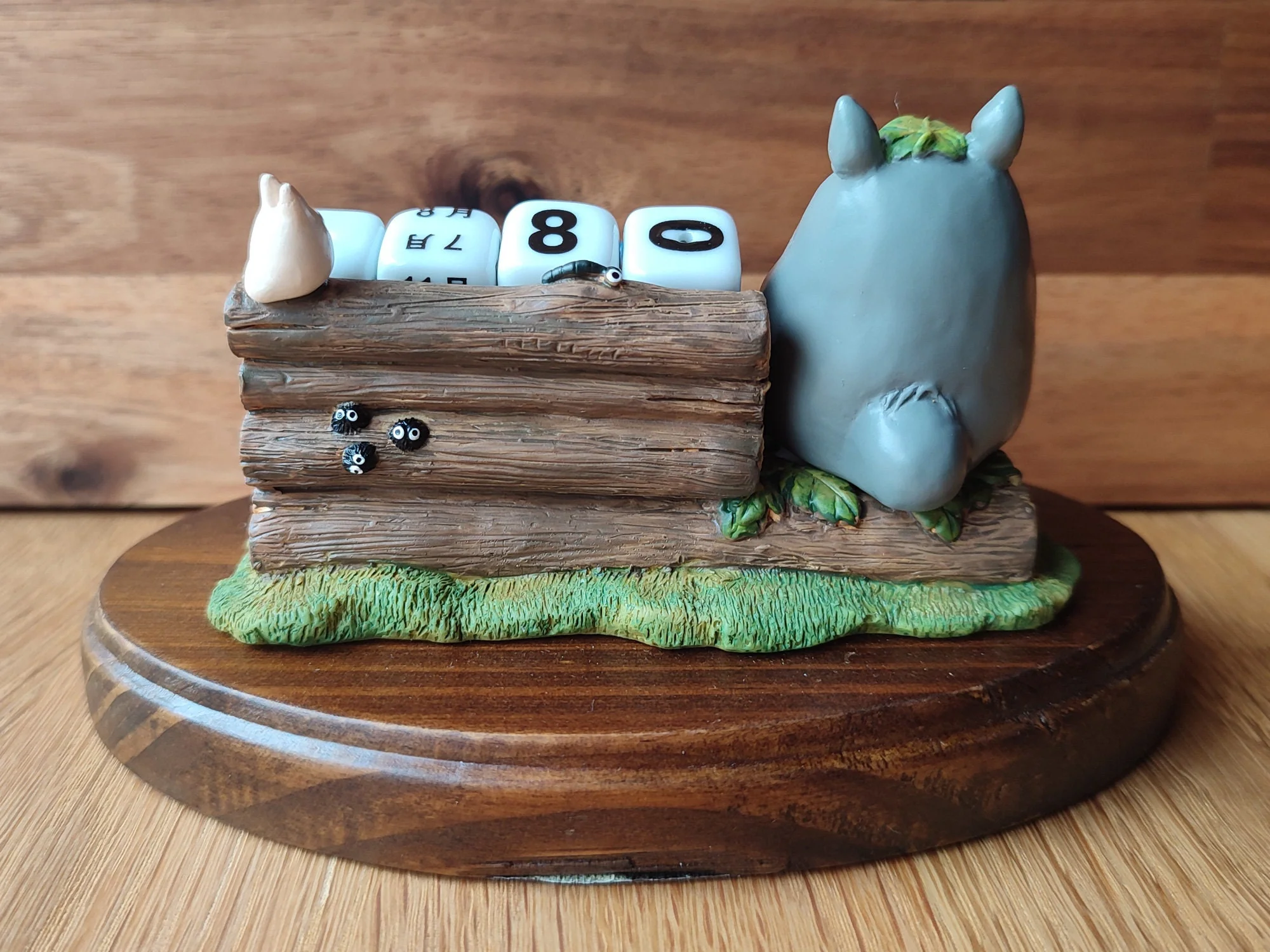 Vintage* Official Ghibli Perpetual Dice Calendar Figure • My Neighbor Totoro Home Decor/Interior Diorama - Image 5