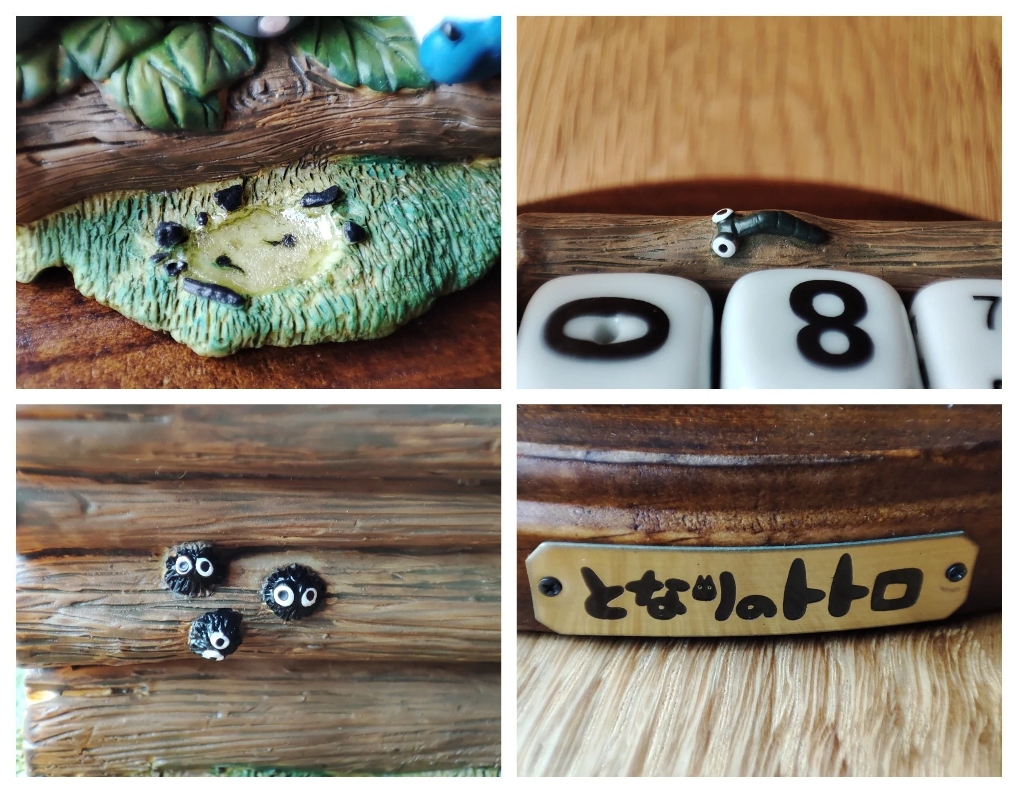 Vintage* Official Ghibli Perpetual Dice Calendar Figure • My Neighbor Totoro Home Decor/Interior Diorama - Image 8