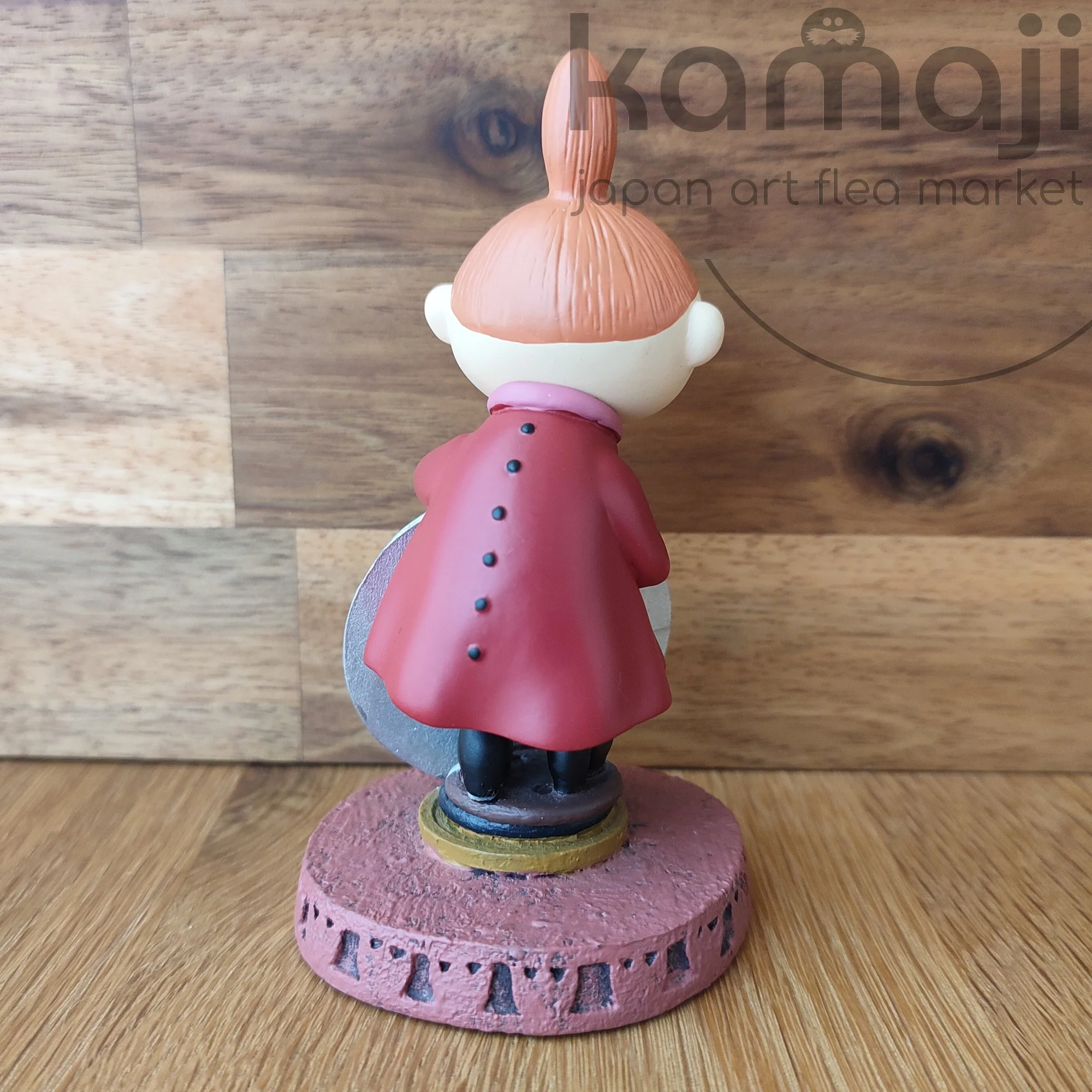 Vintage* Official Moomins Little My Japanese Figure/Clock • Moomintroll Home Decor/Interior Diorama - Image 4