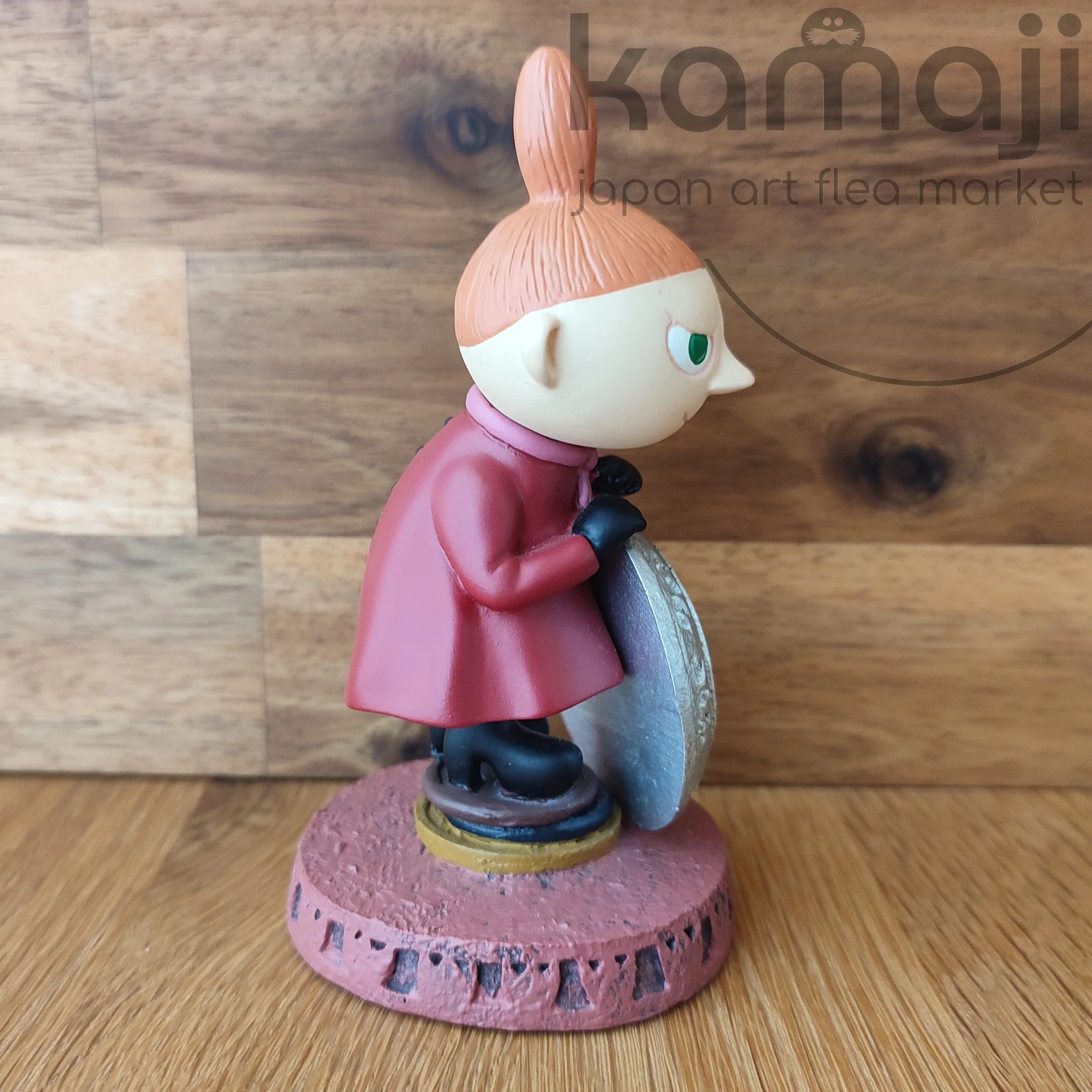 Vintage* Official Moomins Little My Japanese Figure/Clock • Moomintroll Home Decor/Interior Diorama - Image 5