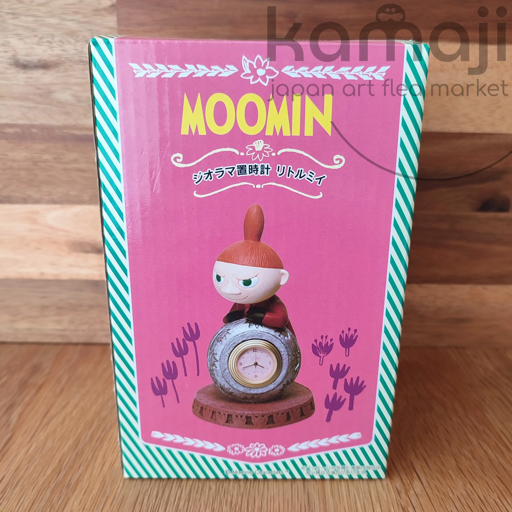 Vintage* Official Moomins Little My Japanese Figure/Clock • Moomintroll Home Decor/Interior Diorama - Image 7