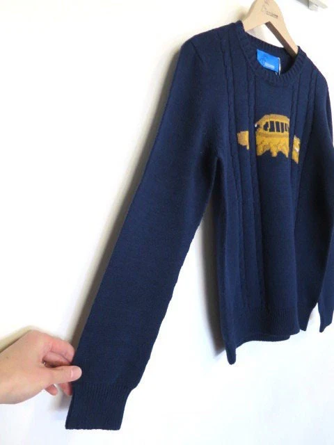 Vintage* Official Ghibli Catbus Sweater One-of-a-kind • My Neighbor Totoro Pullover/Jumper/Spring-Autumn Clothes - Image 4