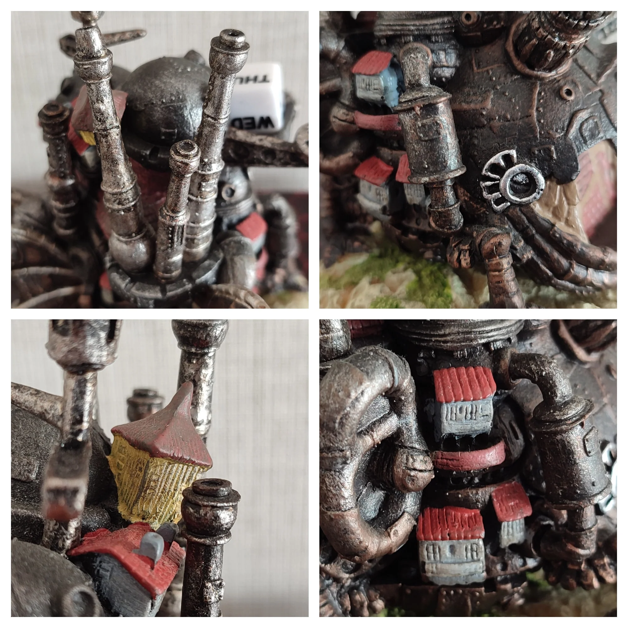 Vintage* Official Ghibli Howl Figure Perpetual Dice Calendar • Howls Moving Castle Home Decor/Interior Diorama - Image 7