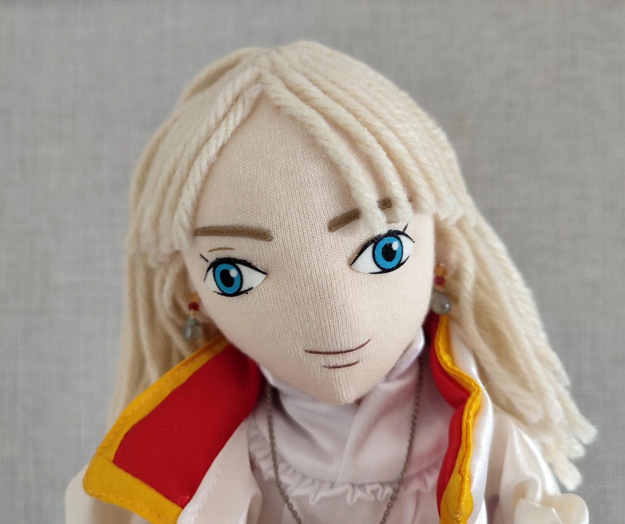 Vintage* Official Ghibli Howl Plush Doll • Howls Moving Castle Stuffed Toy/Figure/Figurine/Replica/Home Decor - Image 3