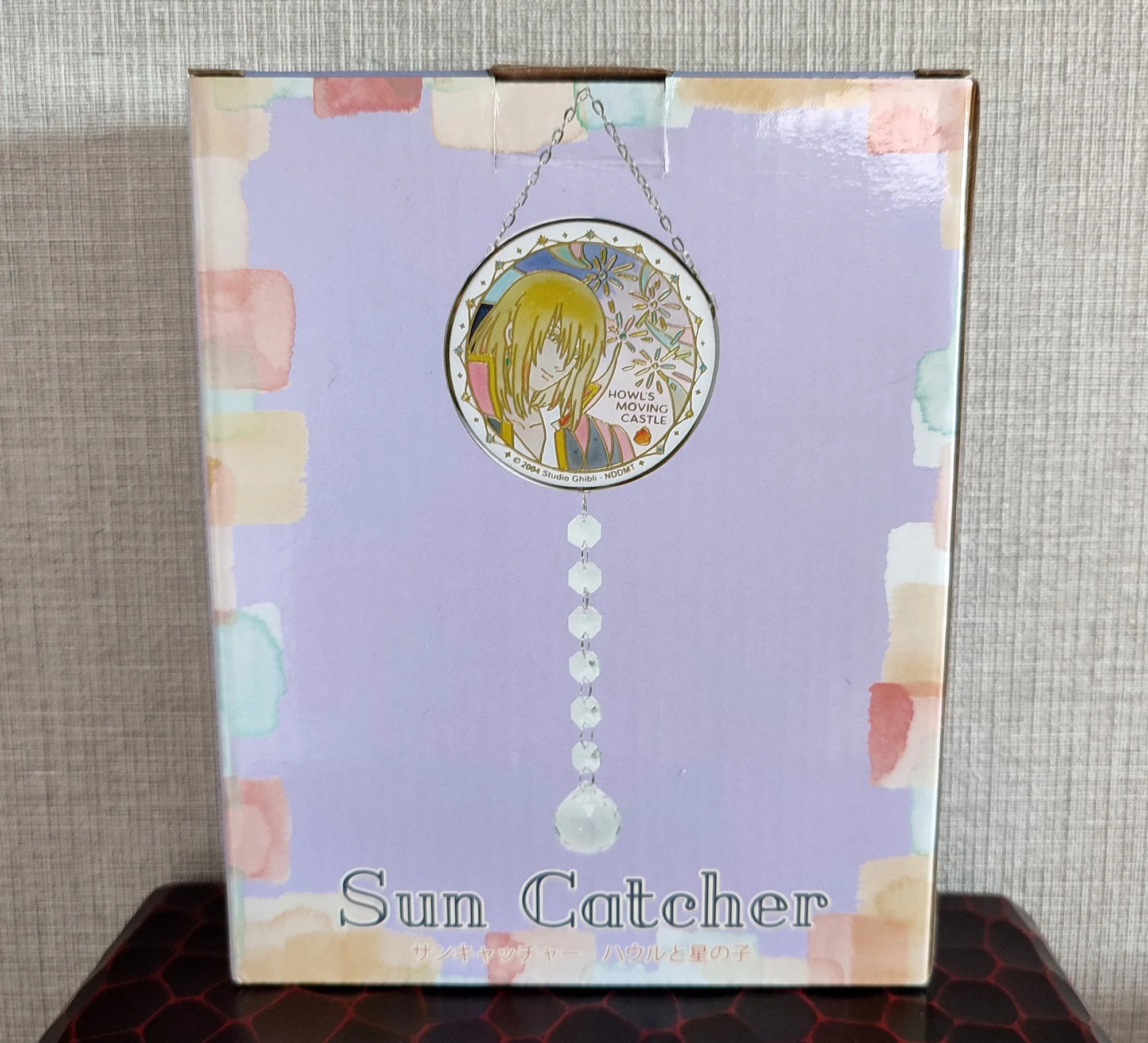 Vintage* Official Ghibli Howl Sun Catcher/Wall Hanging • Howls Moving Castle Glass Home Decor/Interior Design - Image 8