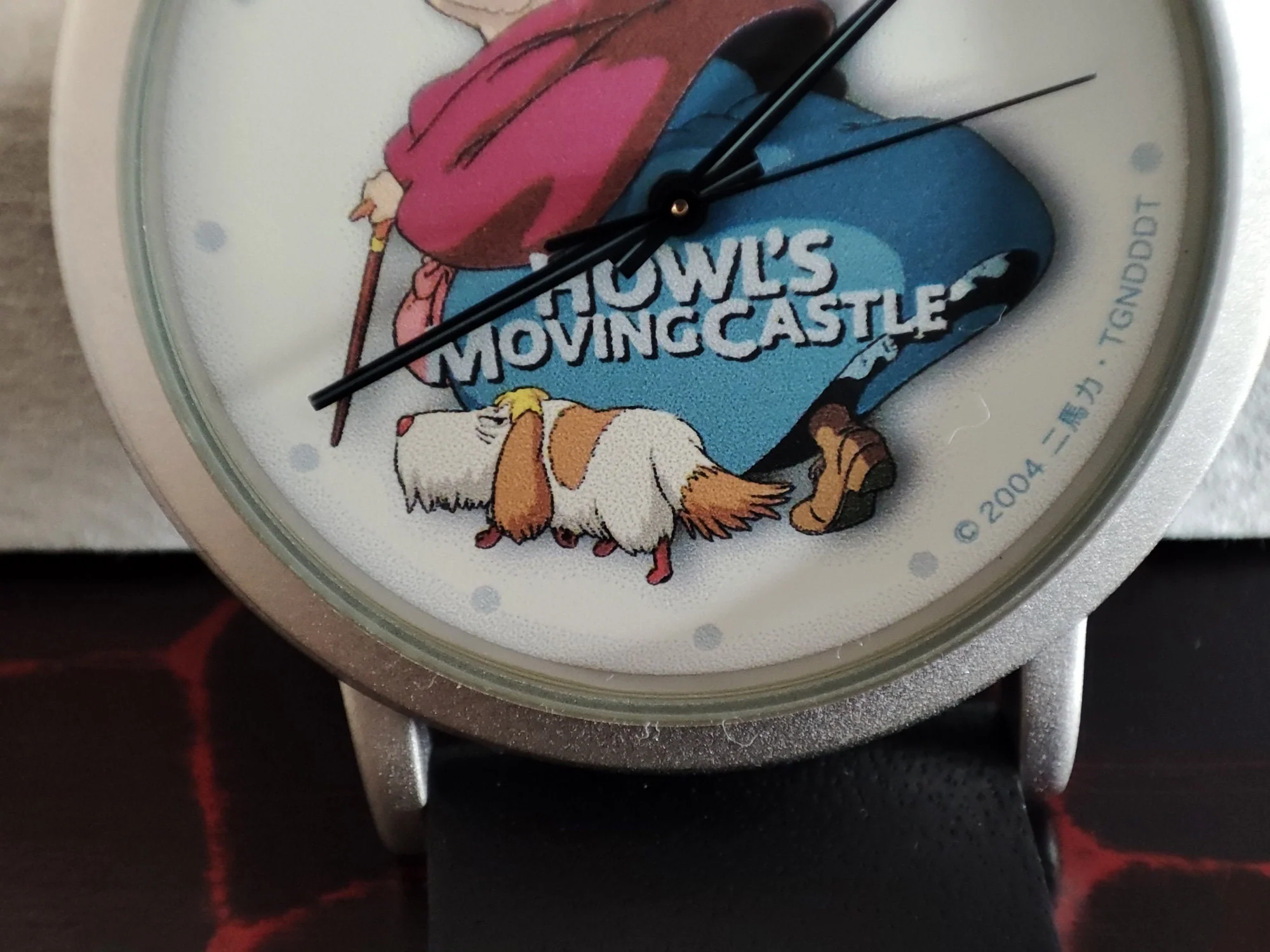 Vintage* Official Ghibli Howl Wrist Watch • Howls Moving Castle Watch/Clock • Rare Japanese Anime Watches - Image 4