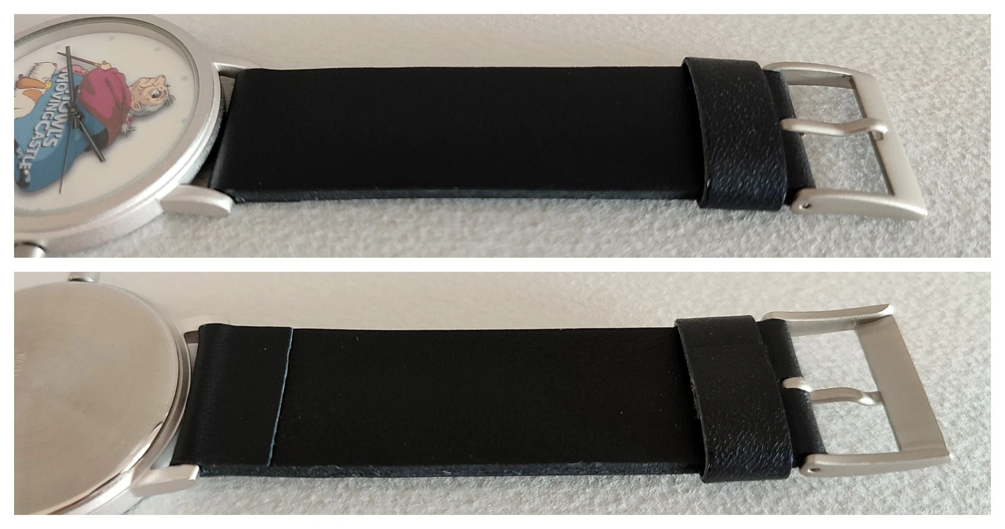 Vintage* Official Ghibli Howl Wrist Watch • Howls Moving Castle Watch/Clock • Rare Japanese Anime Watches - Image 8