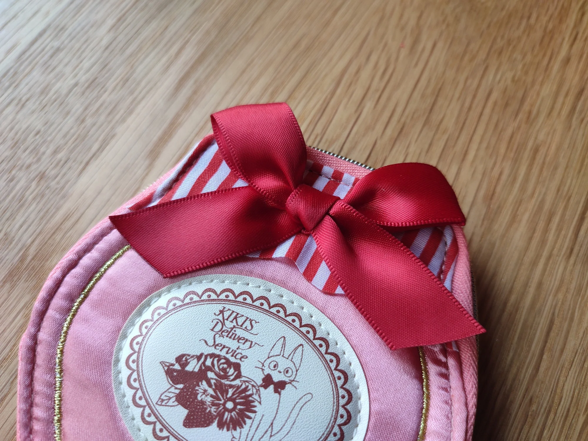 Vintage* Official Ghibli Jiji Pouch/Clutch • Kikis Delivery Case/Cosmetic Bag/Wallet/Makeup Bag/Purse - Image 3