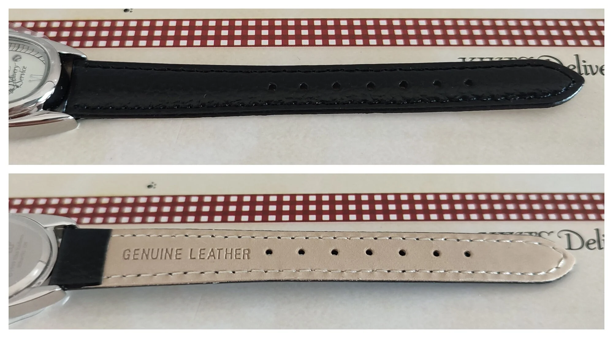 Vintage* Official Studio Ghibli Kikis Delivery Service Wrist Watch with Jiji • Black/White - Image 8