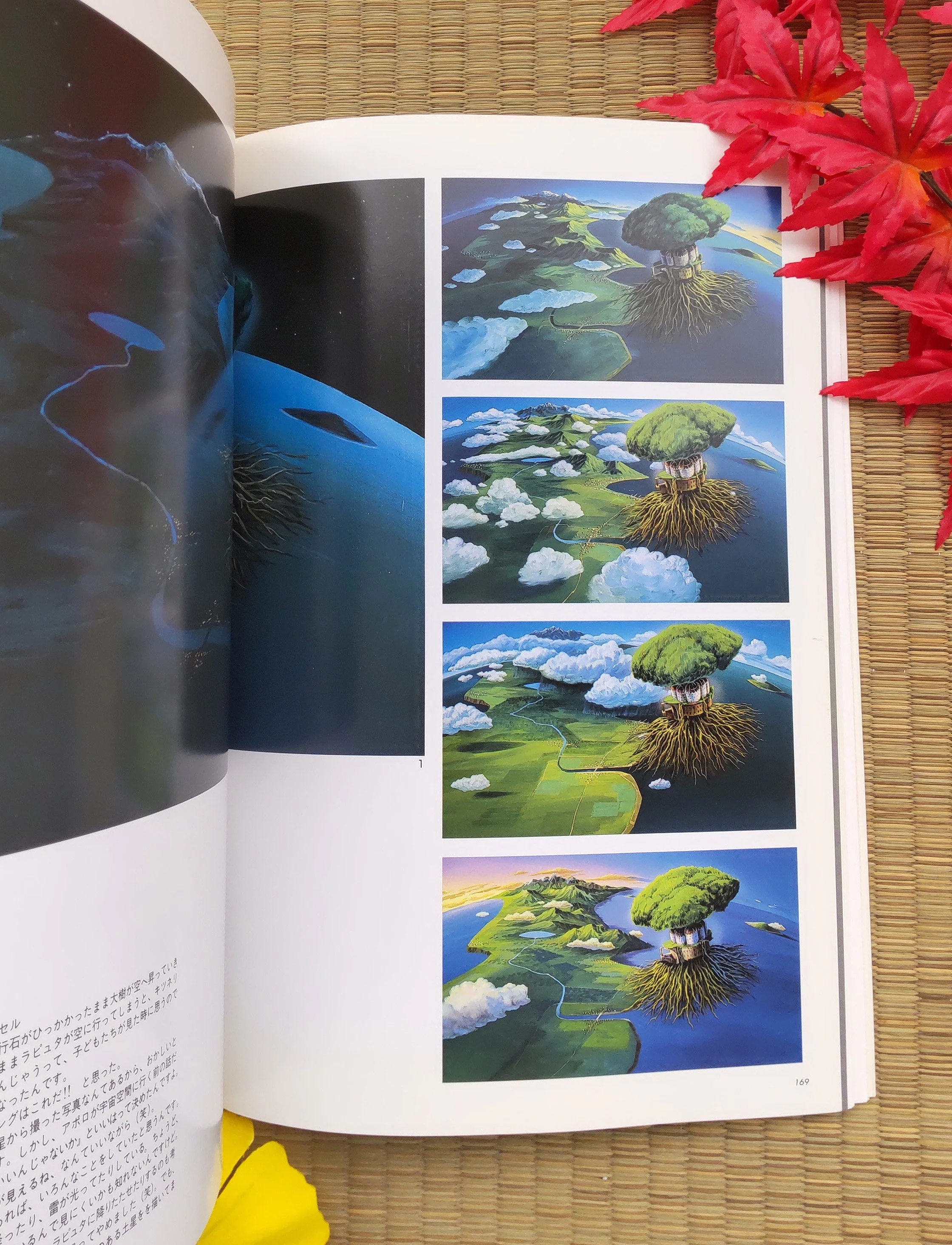 Vintage* Official Ghibli Laputa Artbook • Laputa Castle in the Sky Anime Painting Art Book • Robot Soldier, Fox-Squirrel - Image 7