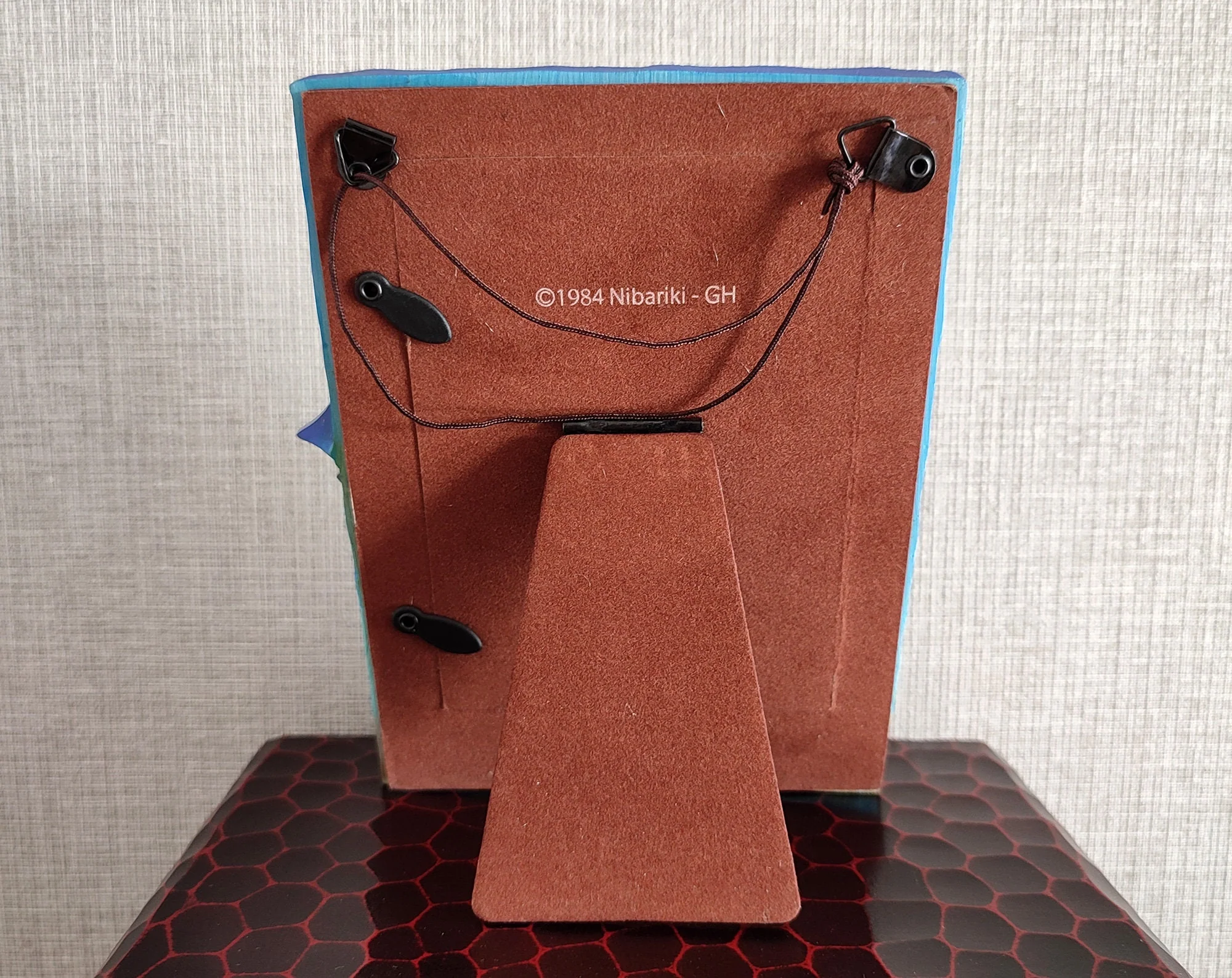 Vintage* Official Ghibli Nausicaa Photo Frame/Interior Diorama • Nausicaä of the Valley of the Wind Figure/Figurine/Replica/Home Decor Gift - Image 3