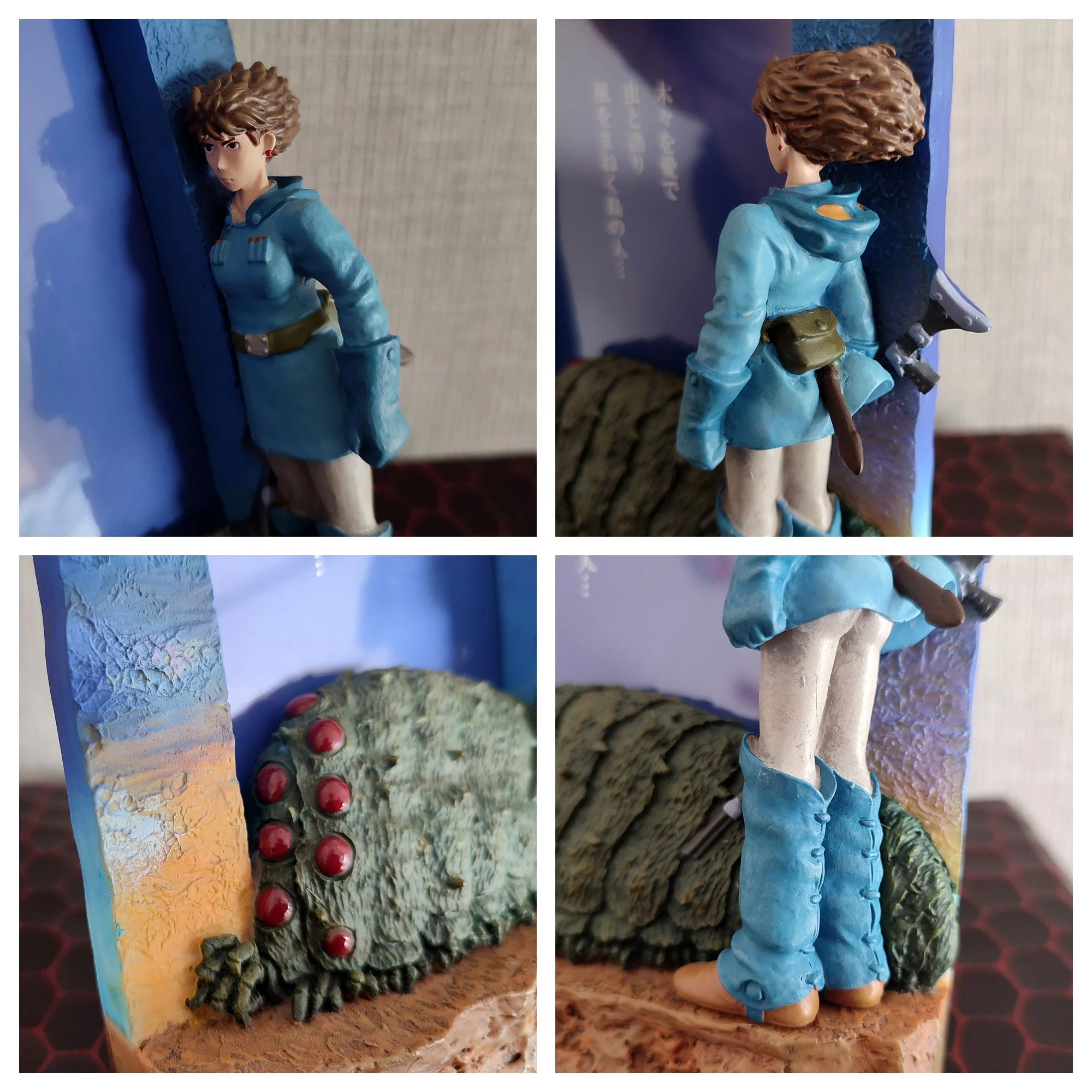 Vintage* Official Ghibli Nausicaa Photo Frame/Interior Diorama • Nausicaä of the Valley of the Wind Figure/Figurine/Replica/Home Decor Gift - Image 7