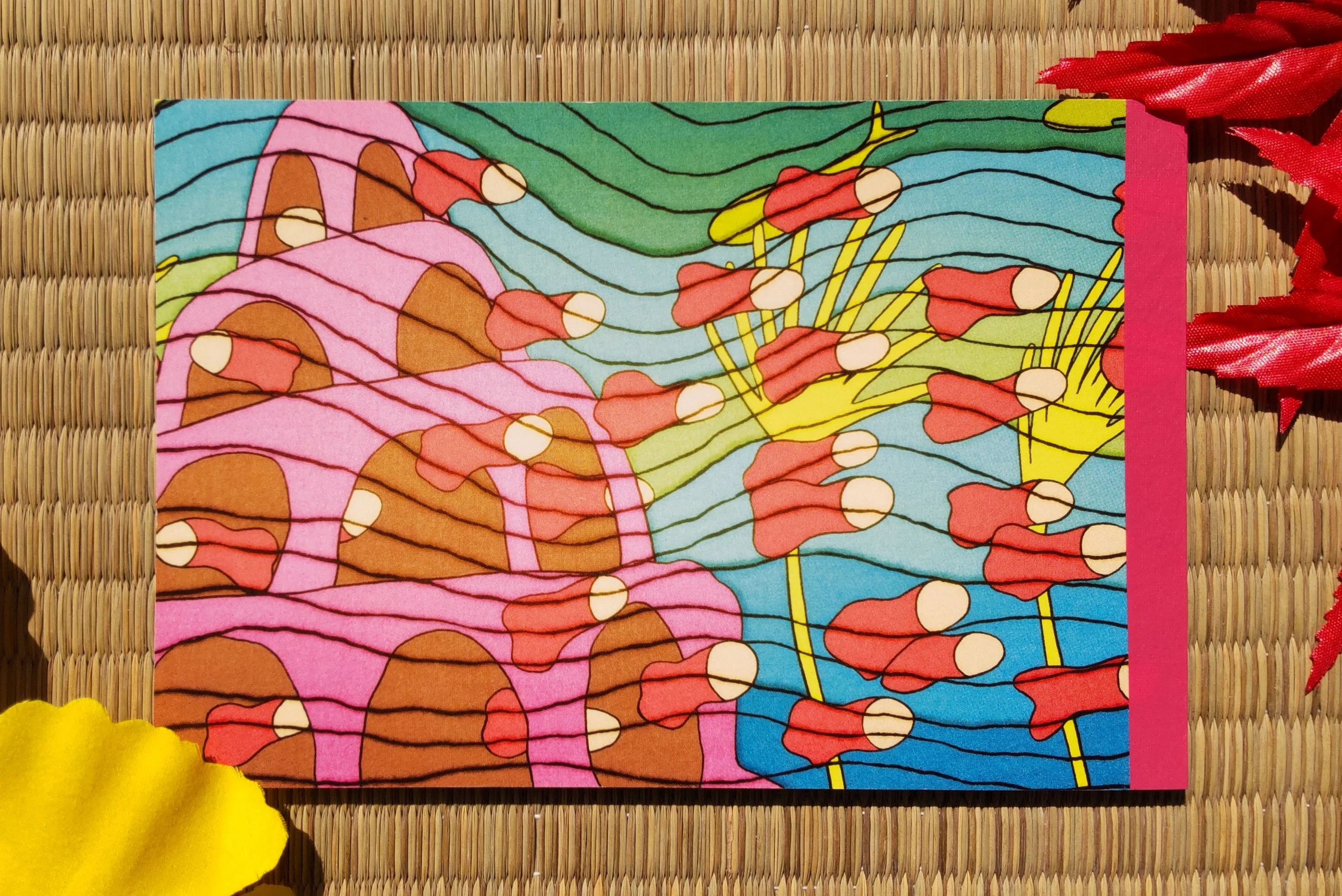 Vintage* Official Ghibli Ponyo Stickers set/Art book • Ponyo on the Cliff Sticker Sheets/Artbook • Kawaii Japanese Stationery - Image 9