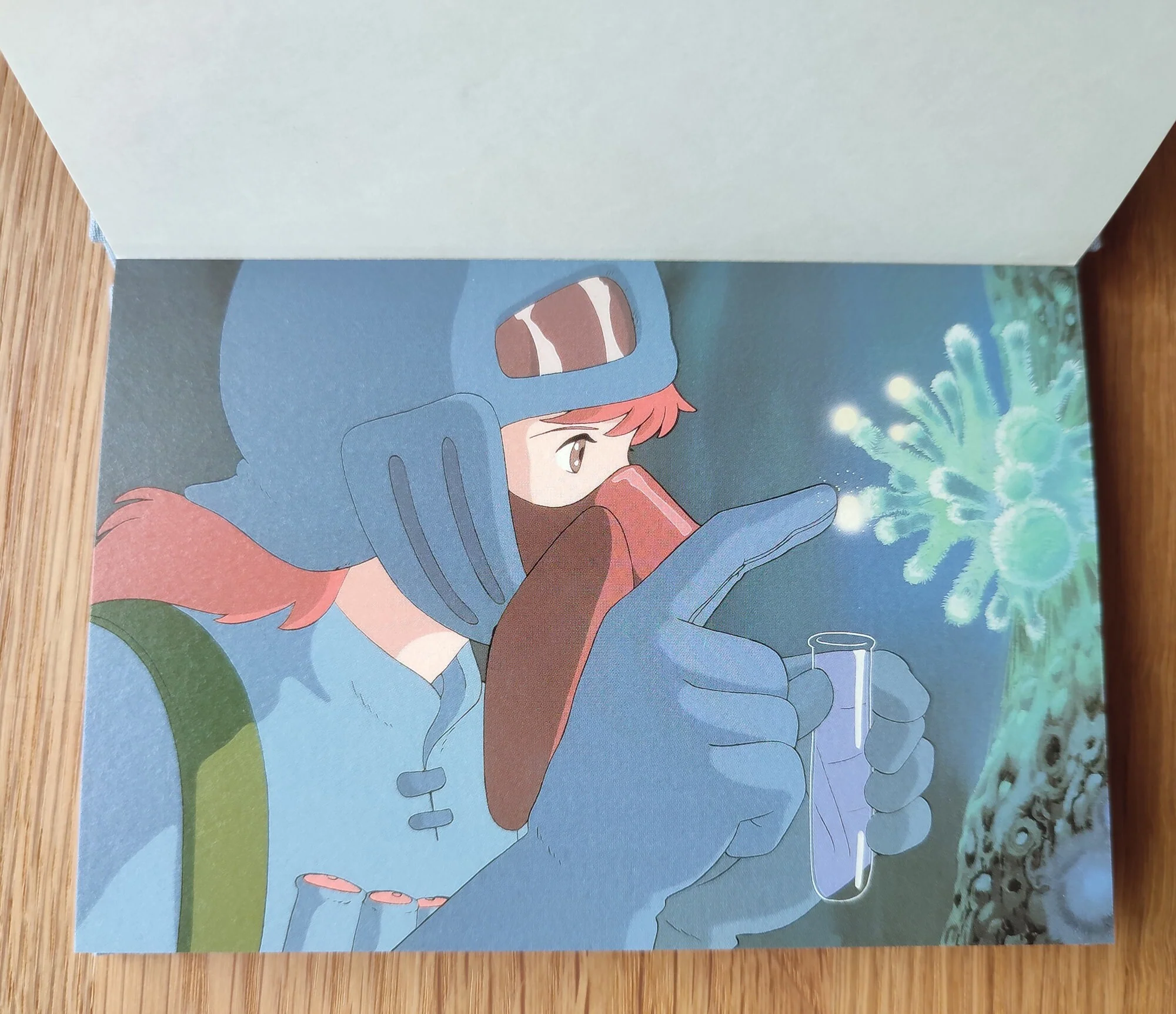 Vintage* Official Ghibli Postcard Book/Artbook • Totoro, Kiki, howl, Porco, Nuasicaa Message card/Writing letter - Image 3