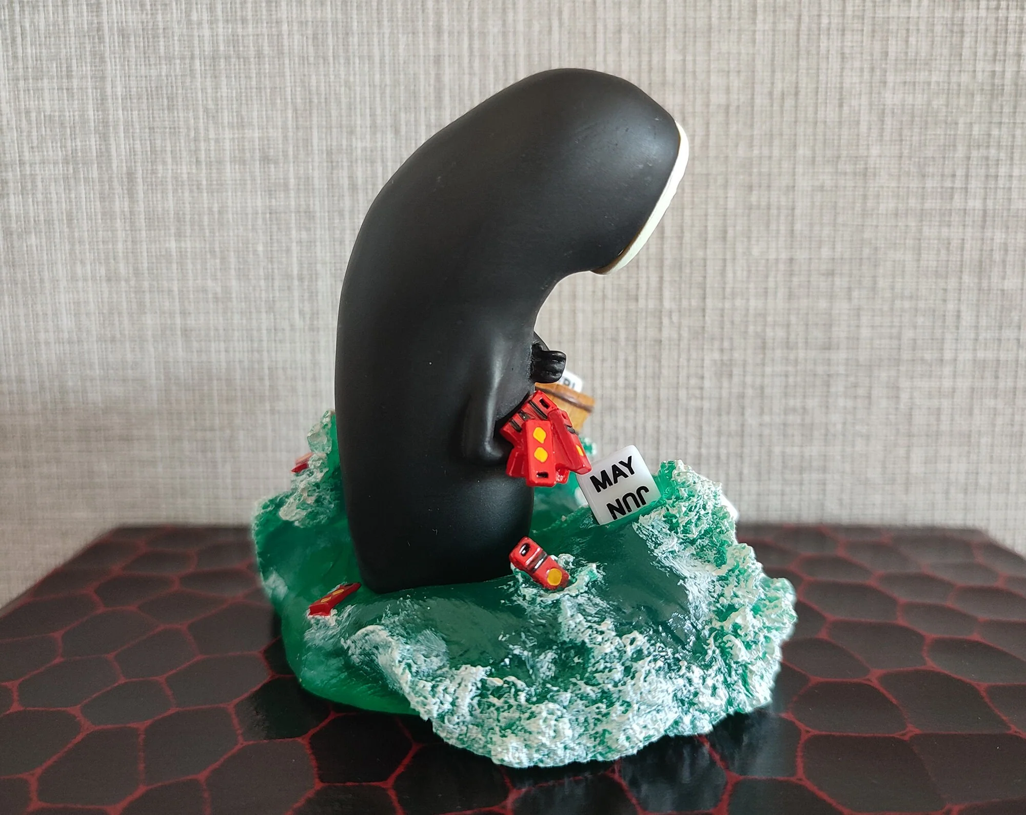 Vintage* Official Ghibli Spirited Away Perpetual Dice Calendar • Figure/Figurine/Statue/Replica/Home Decor/Interior Diorama • No Face Gift - Image 5