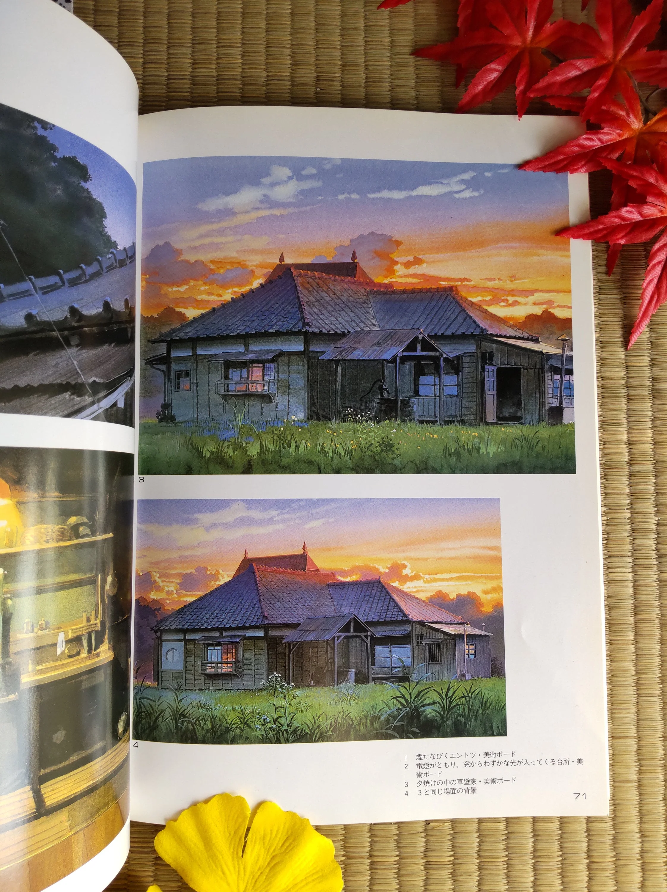 Vintage* Official Ghibli Totoro Artbook • My Neighbor Totoro Anime • Japanese Painting Art Book - Image 3