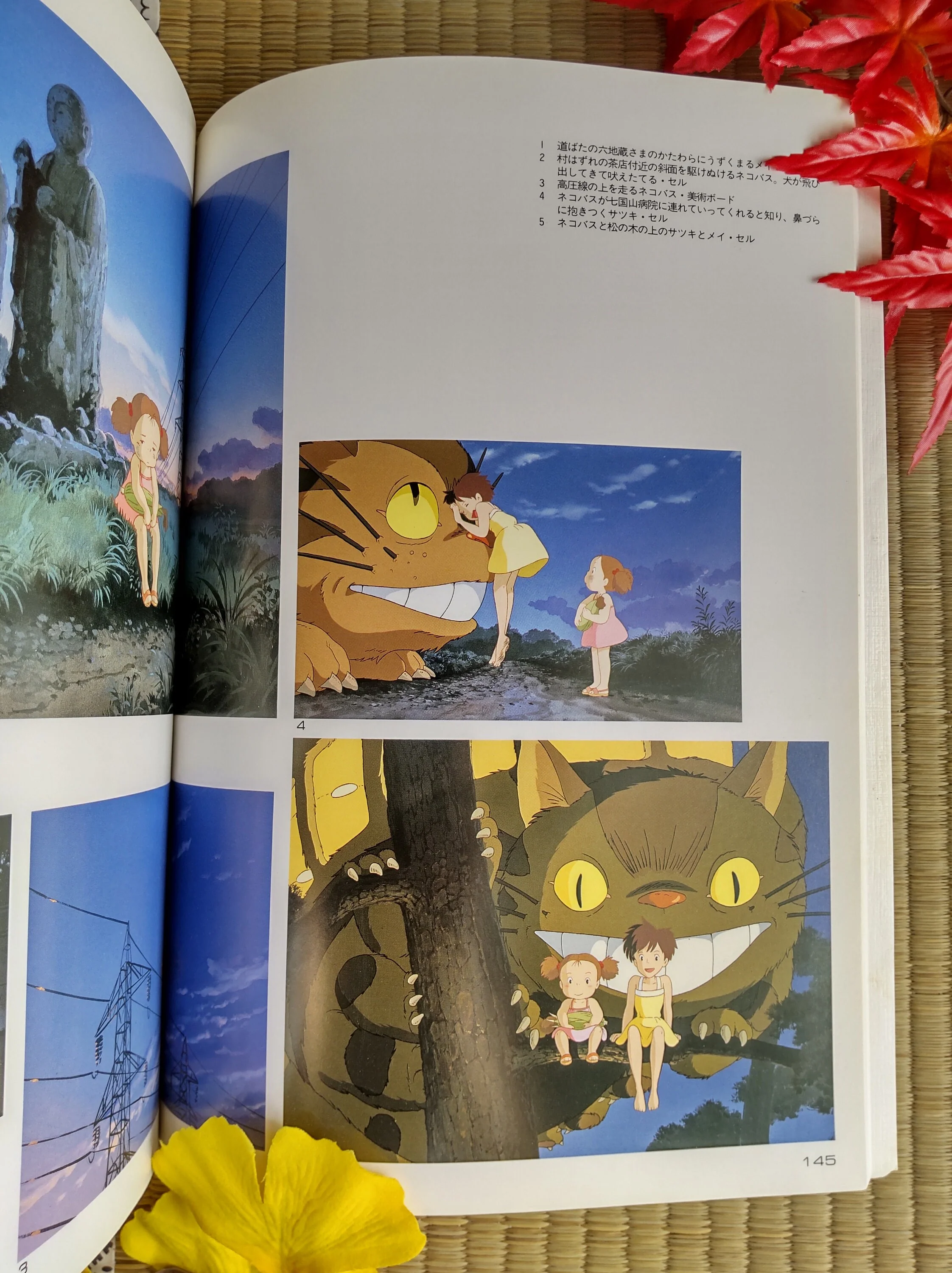 Vintage* Official Ghibli Totoro Artbook • My Neighbor Totoro Anime • Japanese Painting Art Book - Image 6