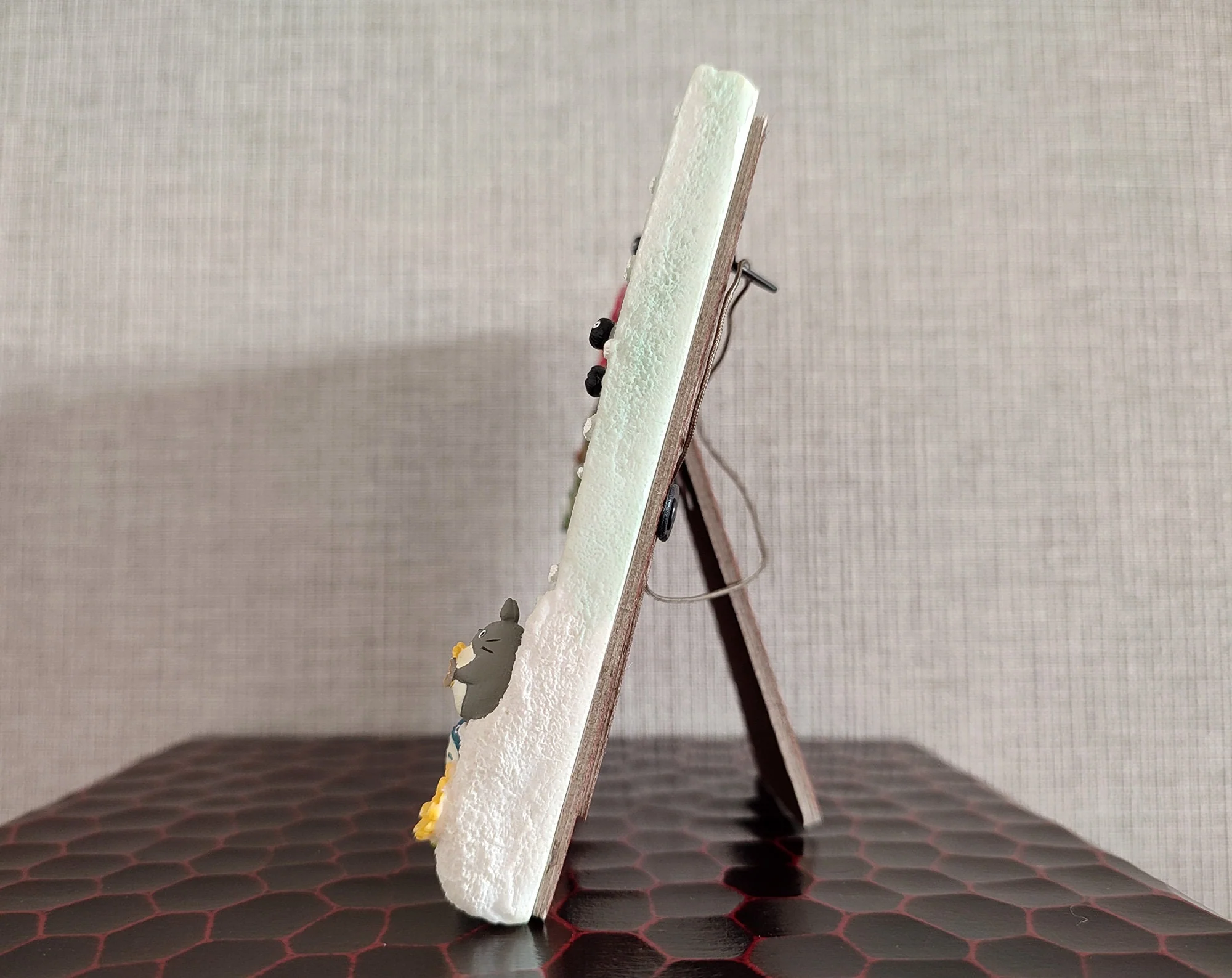 Vintage* Official Ghibli Totoro Photo Frame/Wall Hanging • My Neighbor Totoro Figure/Interior Diorama/Home Decor - Image 3