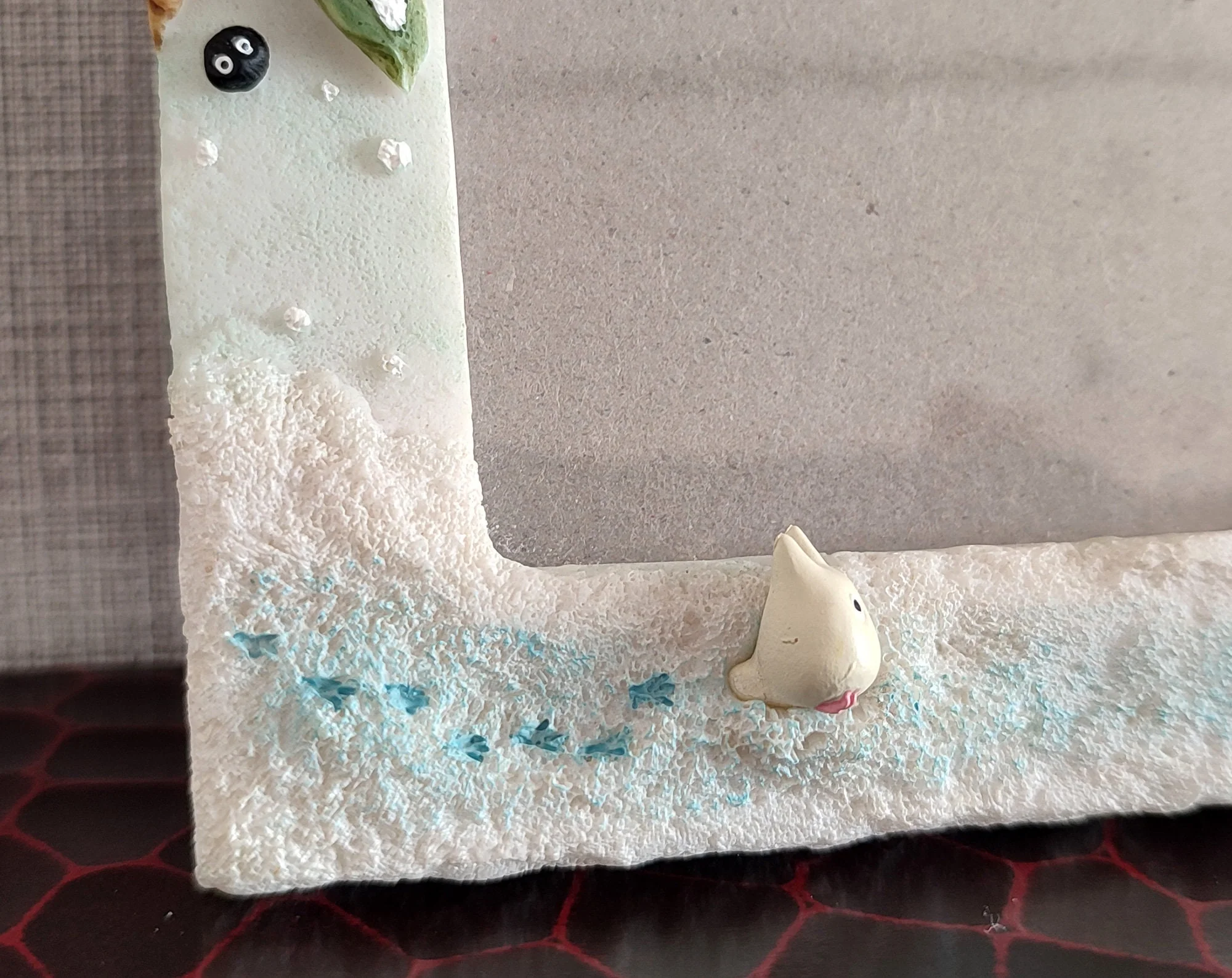 Vintage* Official Ghibli Totoro Photo Frame/Wall Hanging • My Neighbor Totoro Figure/Interior Diorama/Home Decor - Image 4