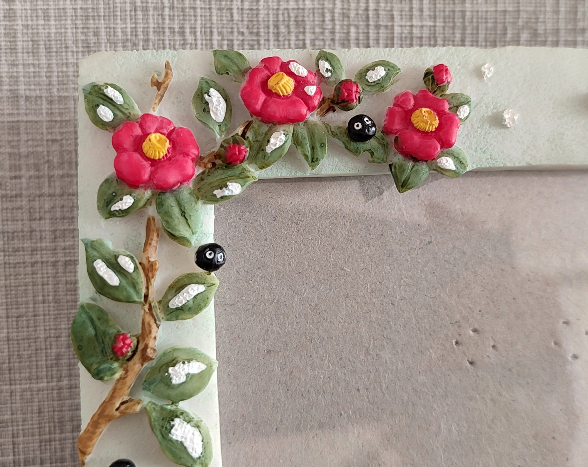 Vintage* Official Ghibli Totoro Photo Frame/Wall Hanging • My Neighbor Totoro Figure/Interior Diorama/Home Decor - Image 5