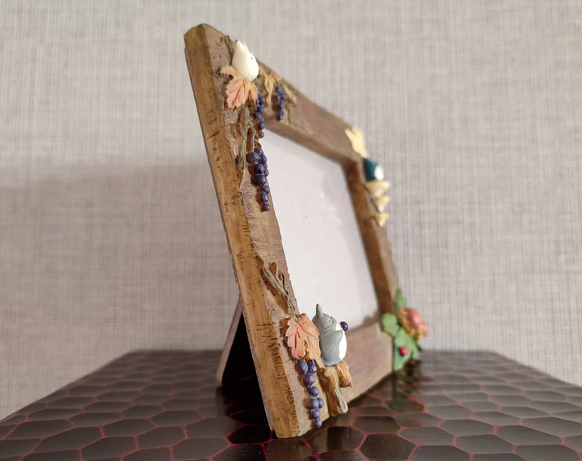 Vintage* Official Ghibli Totoro Photo Frame/Wall Hanging • My Neighbor Totoro Figure/Interior Diorama/Home Decor - Image 3