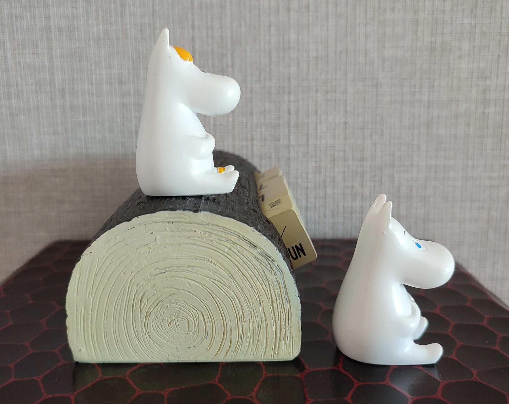 Vintage* Official Moomins Perpetual Dice Calendar • Figure/Figurine/Statue/Replica/Decor/Interior Diorama • Moomintroll, Snork Maiden Gift - Image 7