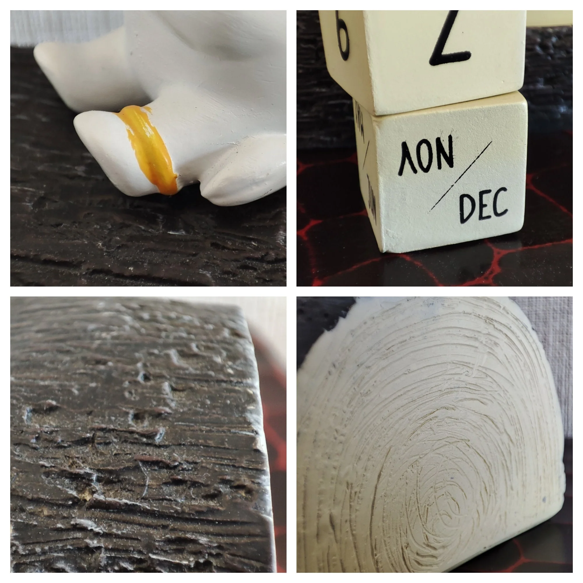 Vintage* Official Moomins Perpetual Dice Calendar • Figure/Figurine/Statue/Replica/Decor/Interior Diorama • Moomintroll, Snork Maiden Gift - Image 8