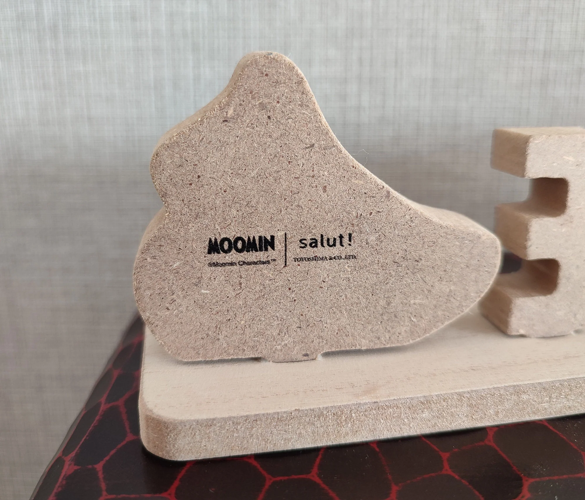 Vintage* Official Moomins Wooden Welcome Sign • Moomintroll Figure/Figurine/Statue/Replica/Interior Home Decor - Image 6