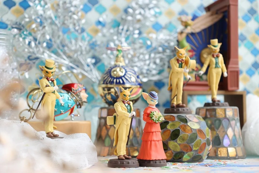 Official Ghibli Whisper of the Heart Baron Figure Set of 6 - Image 5